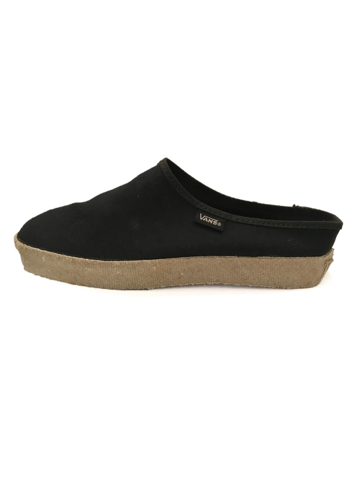 VANS Vintage Wrapped Mule Black Canvas 100% USA