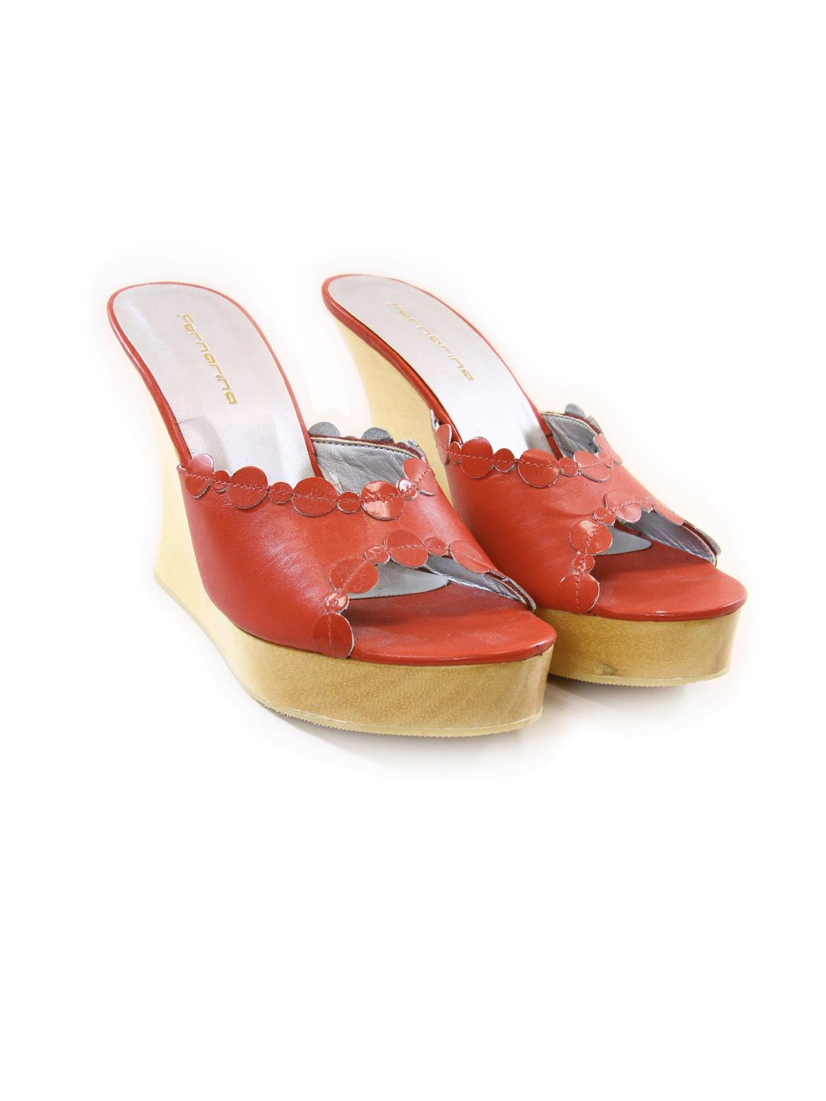 FORNARINA PEFSI2379WC sandali con zeppa
