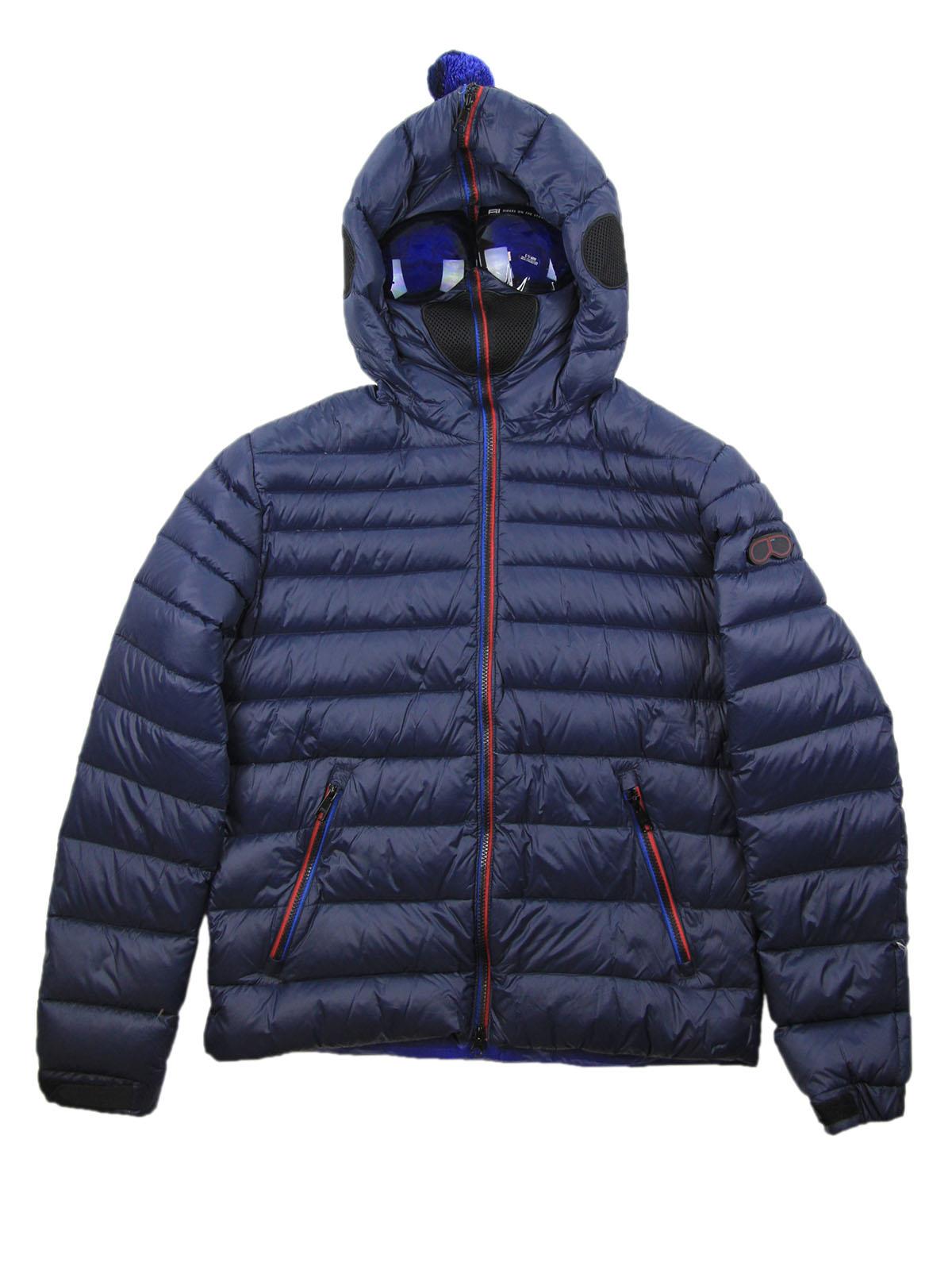 RIDERS ON THE STORM Piumino con cappuccio a chiusura totale