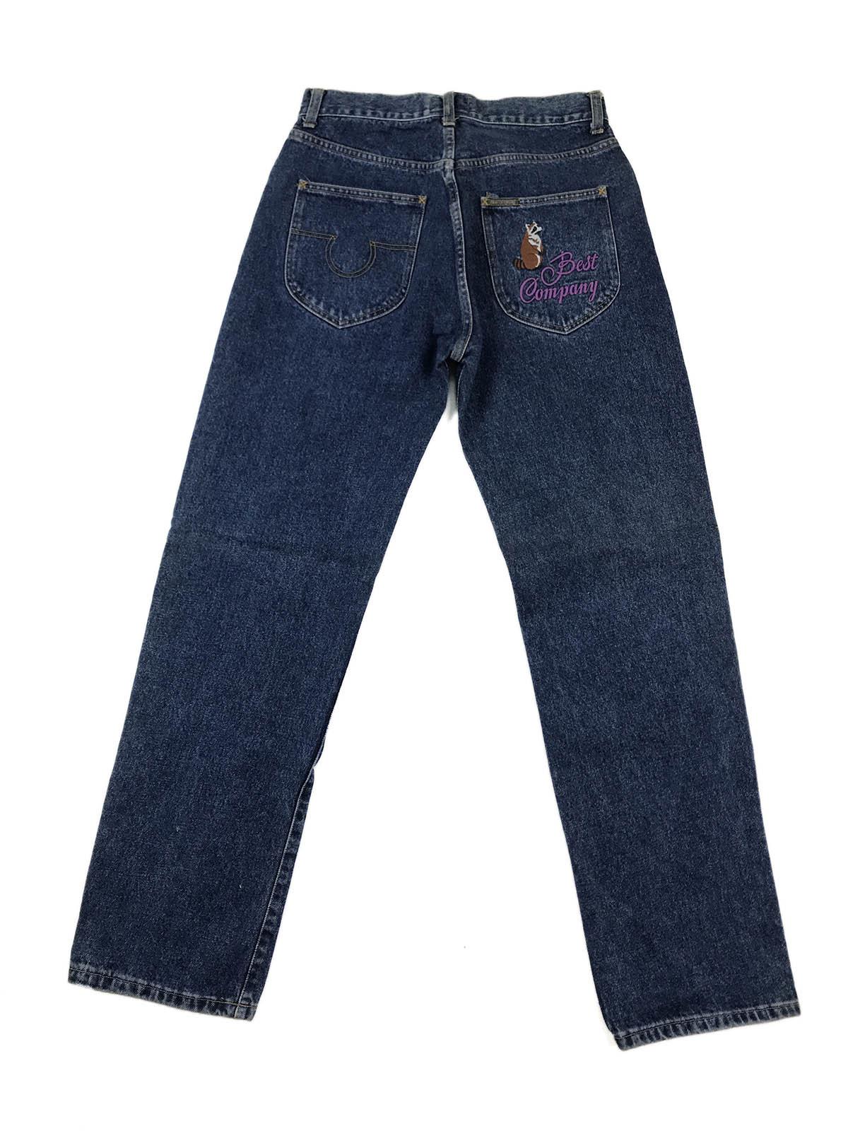 BEST COMPANY Best Blue Raccoon Jeans
