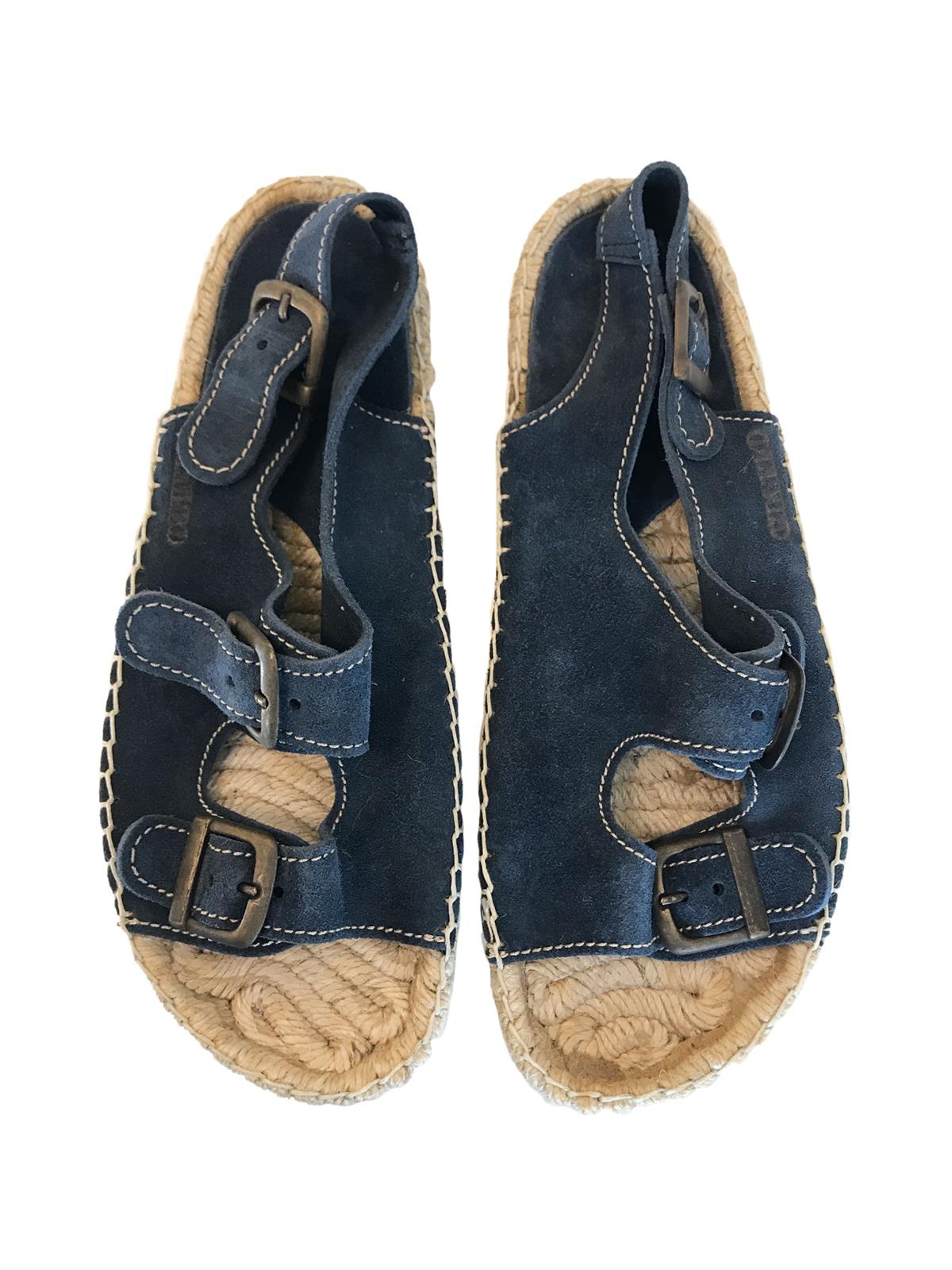 EL CHARRO Alpargatas pandali in pelle