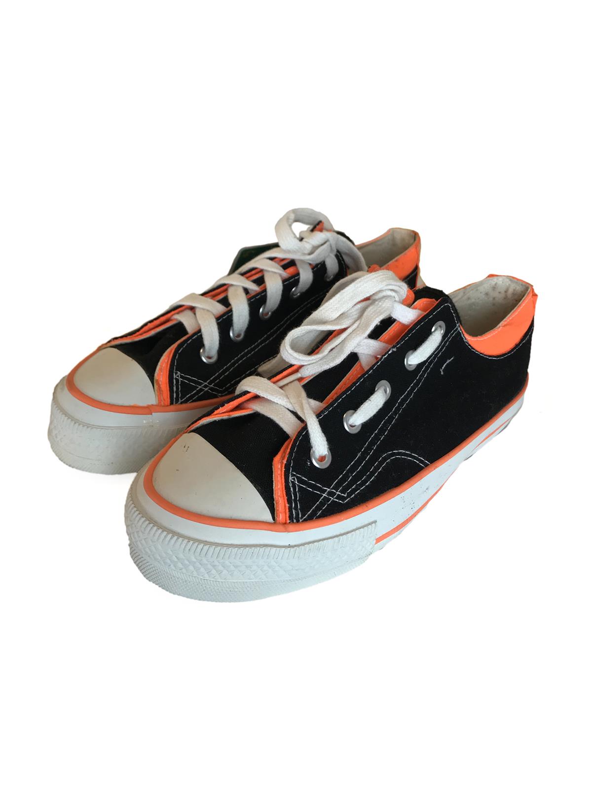 EL CHARRO SCS Sneakers Black/Orange Fluo