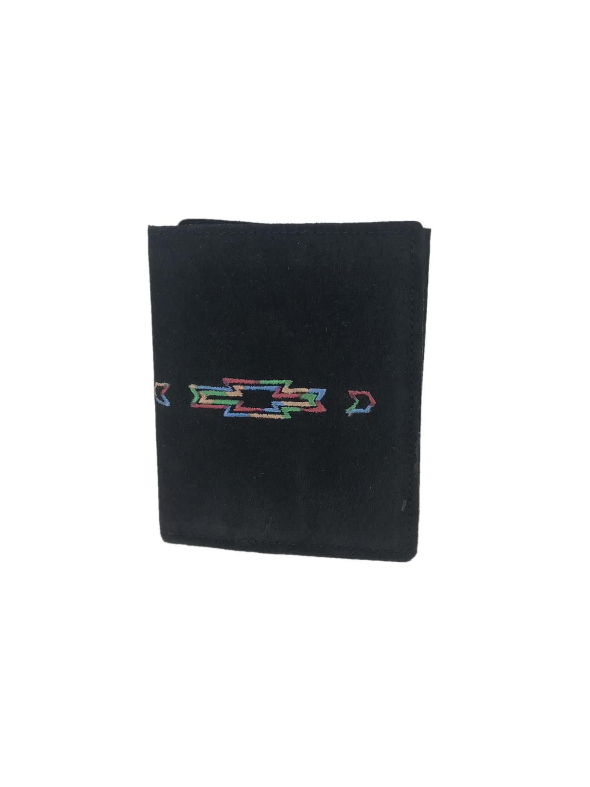 EL CHARRO SUEDE WALLET RAINBOW