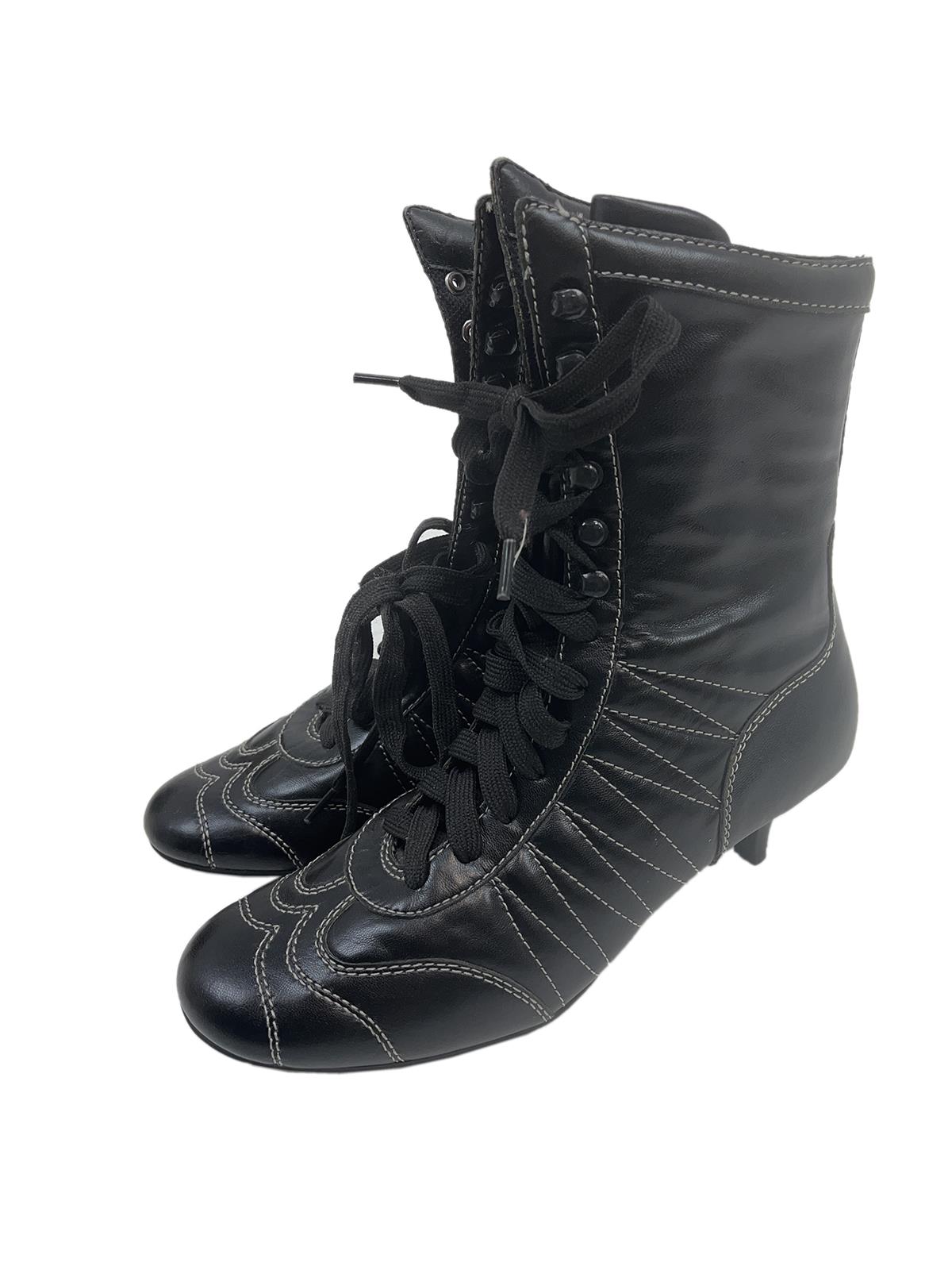 FORNARINA PIFNS3612WC stivaletti in pelle con tacco