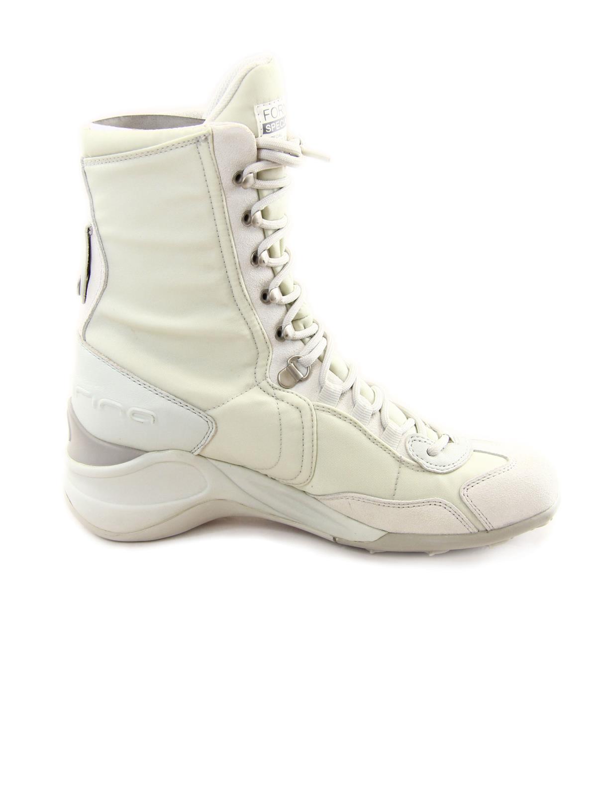 FORNARINA PIFSE3641WV Stivaletti stile boxeur