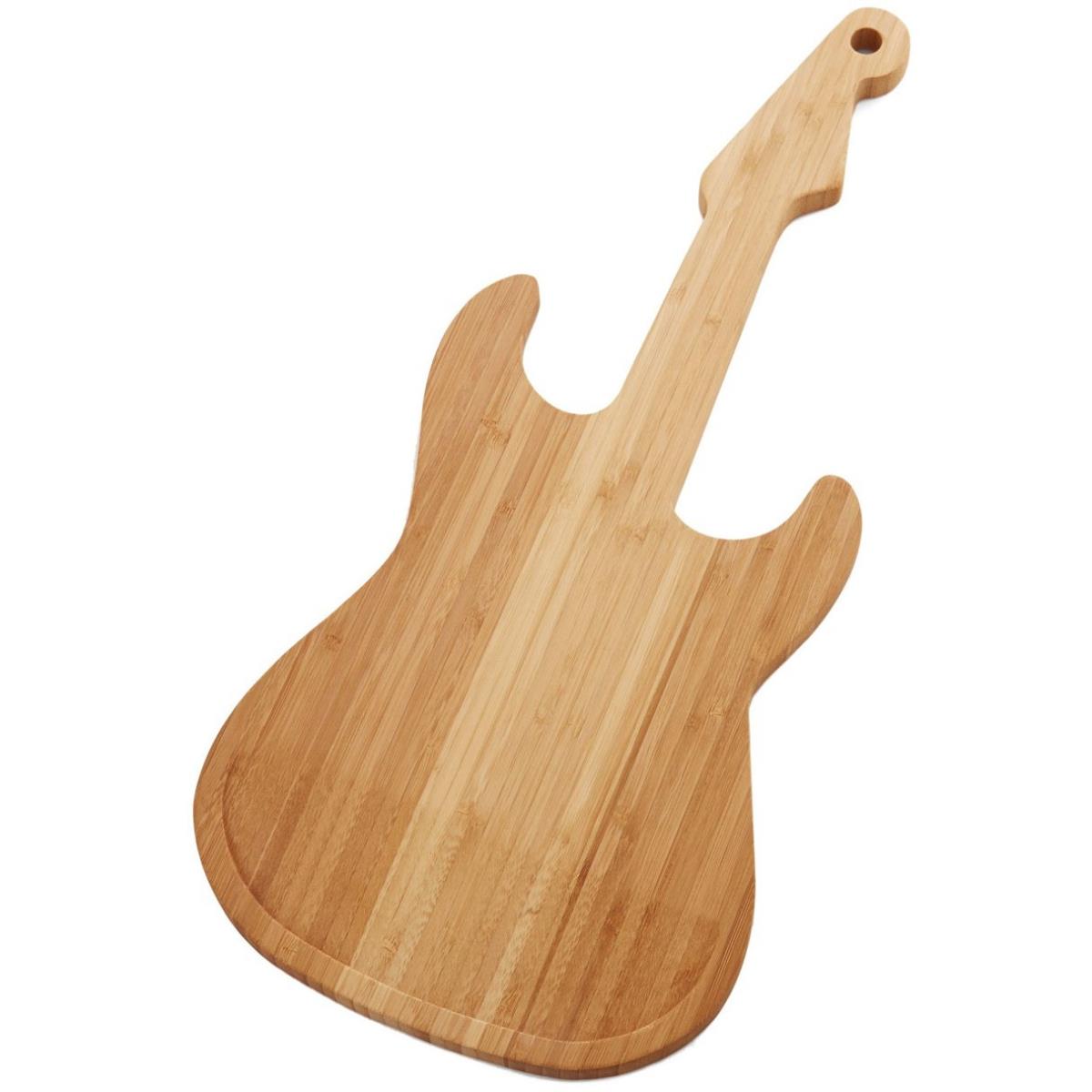 KIKKERLAND CUTTING BOARD BAMBOO GUITAR