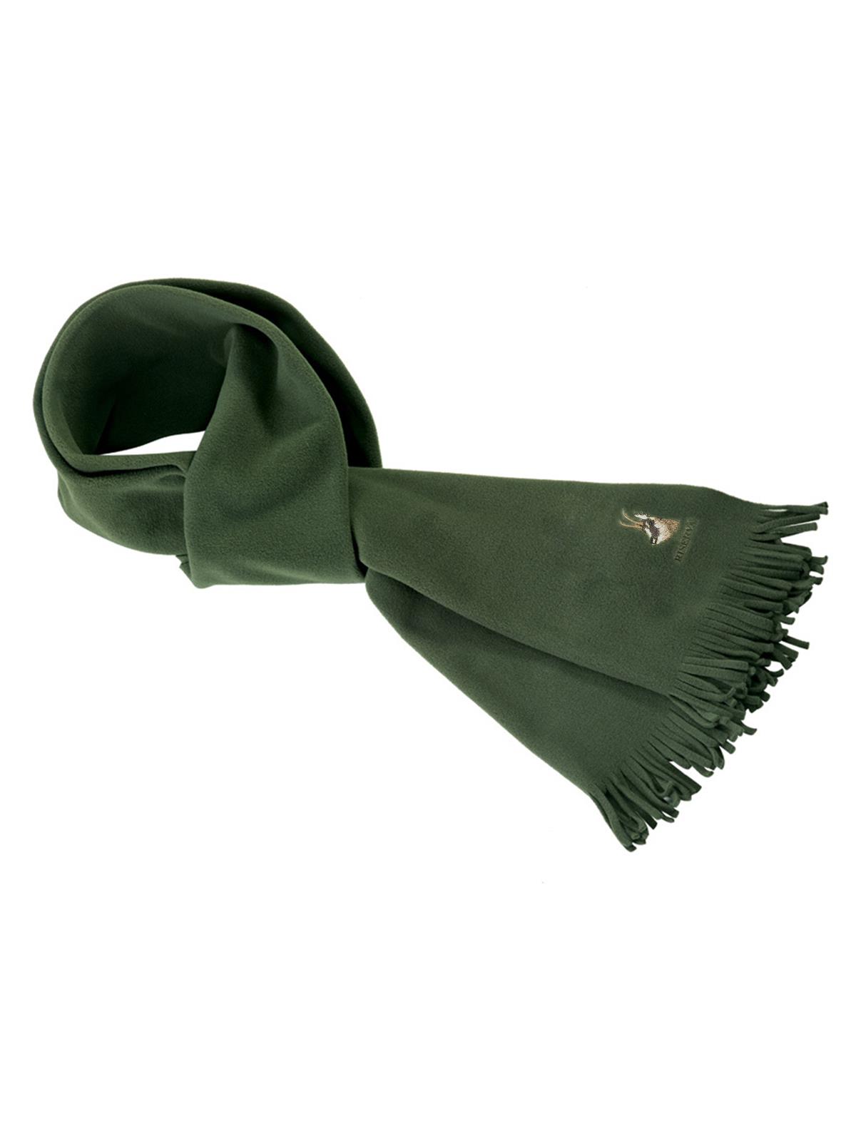 RISERVA Buckskin Green Pile Scarf 200 cm