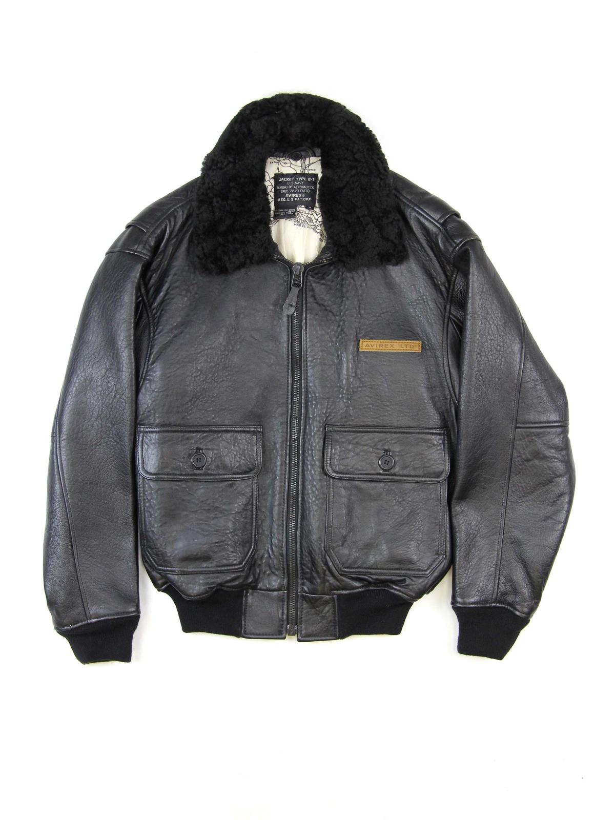AVIREX AV_JKT_G1 Pilot Leather Jacket