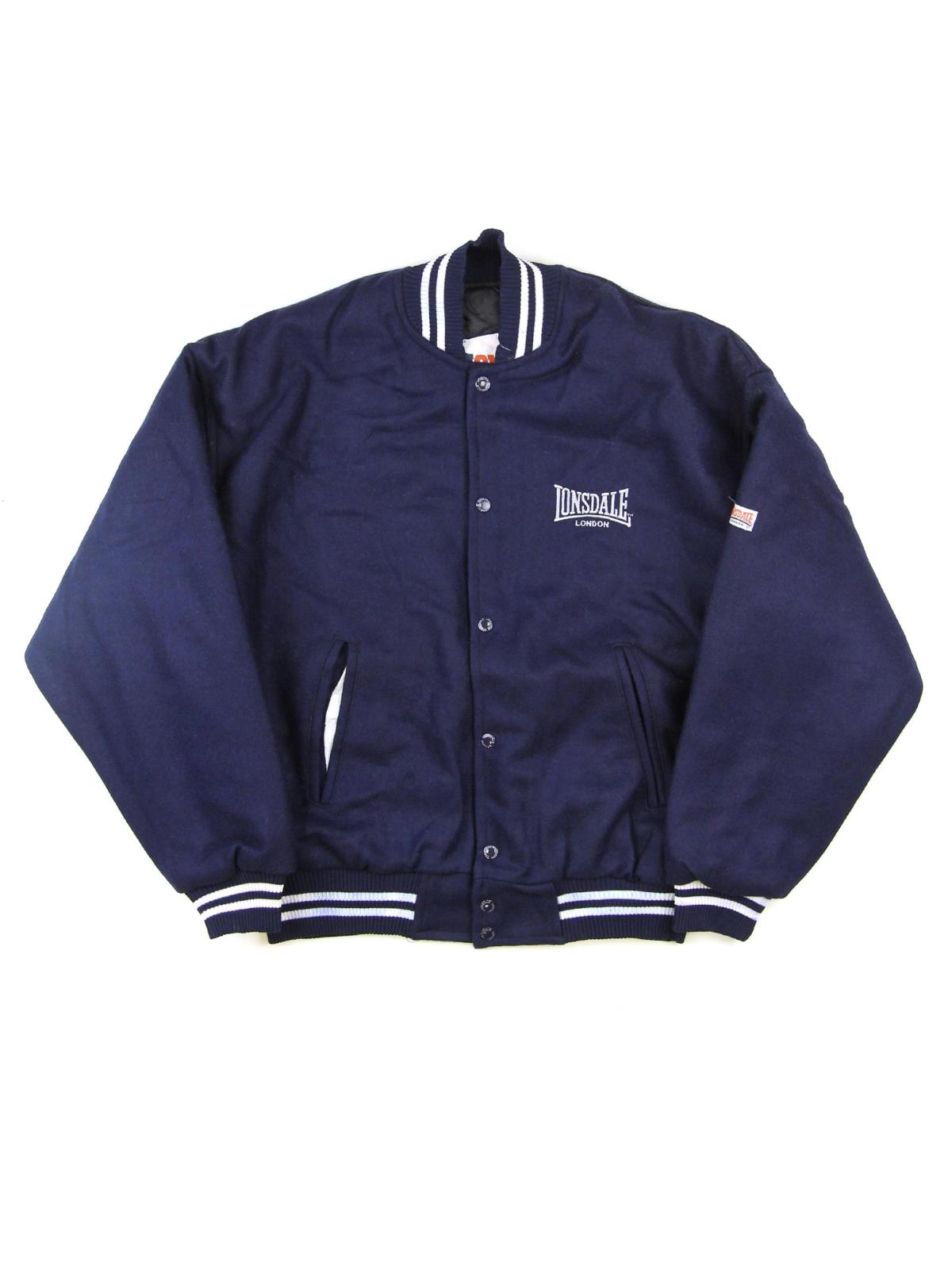 LONSDALE Melton Baseball Jacket Made in England