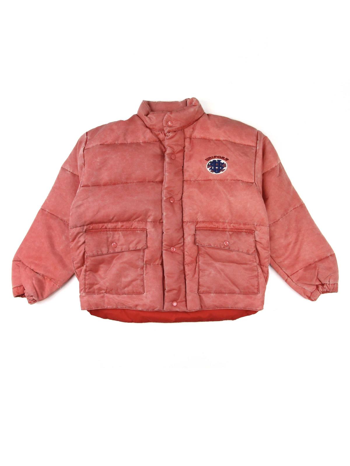 UNIFORM Vintage Pink Quilted Bomber