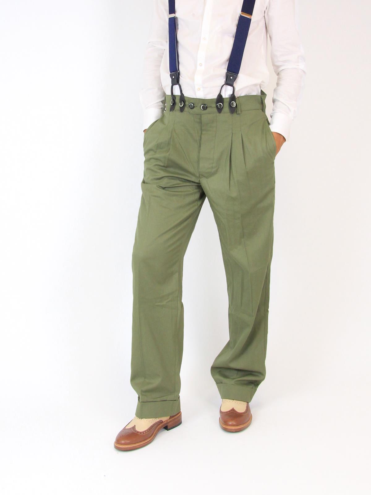 RINOMATA SARTORIA GIGOLE SWING PANT GREEN
