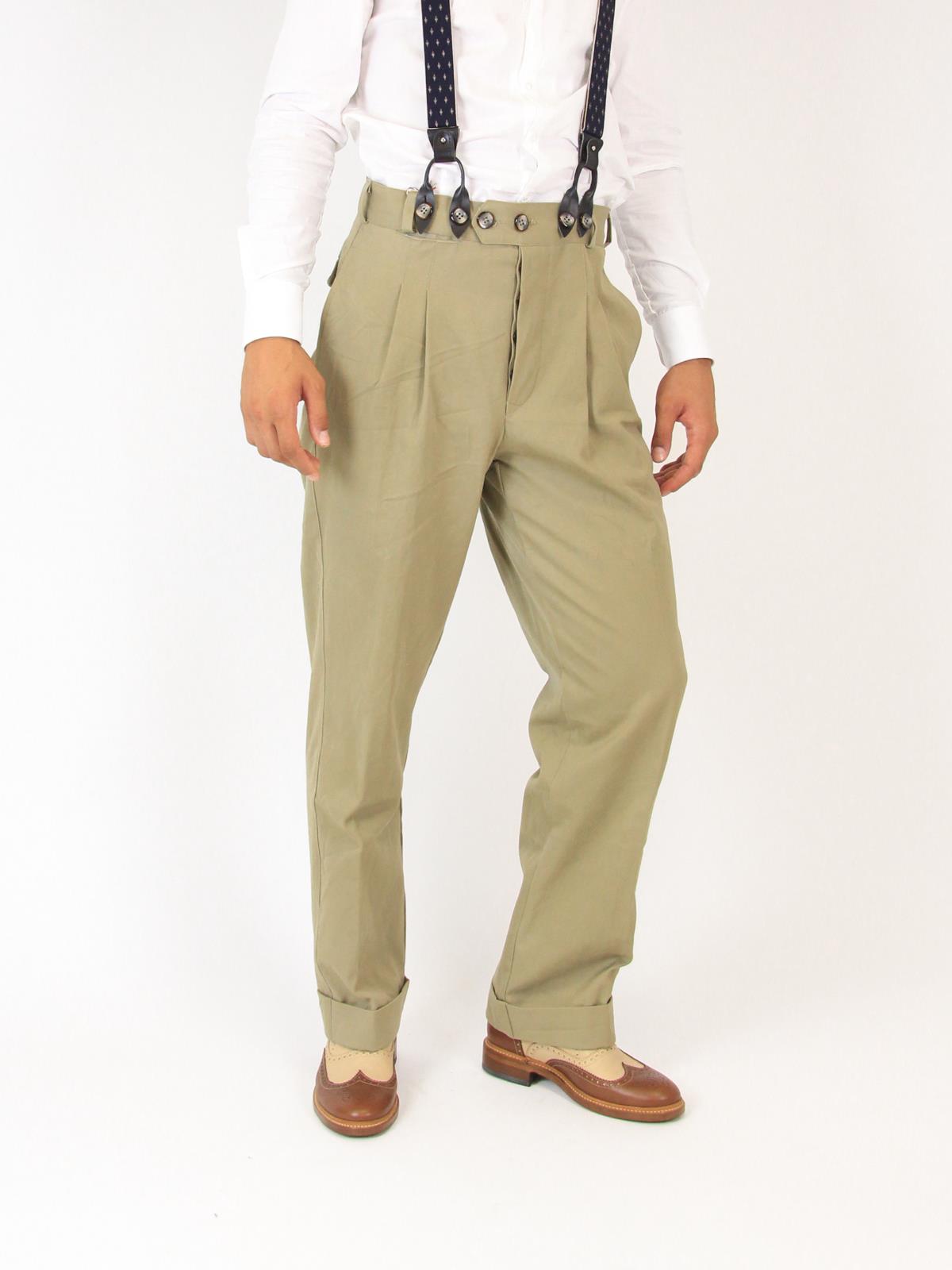 RINOMATA SARTORIA GIGOLE SWING PANT KAKI
