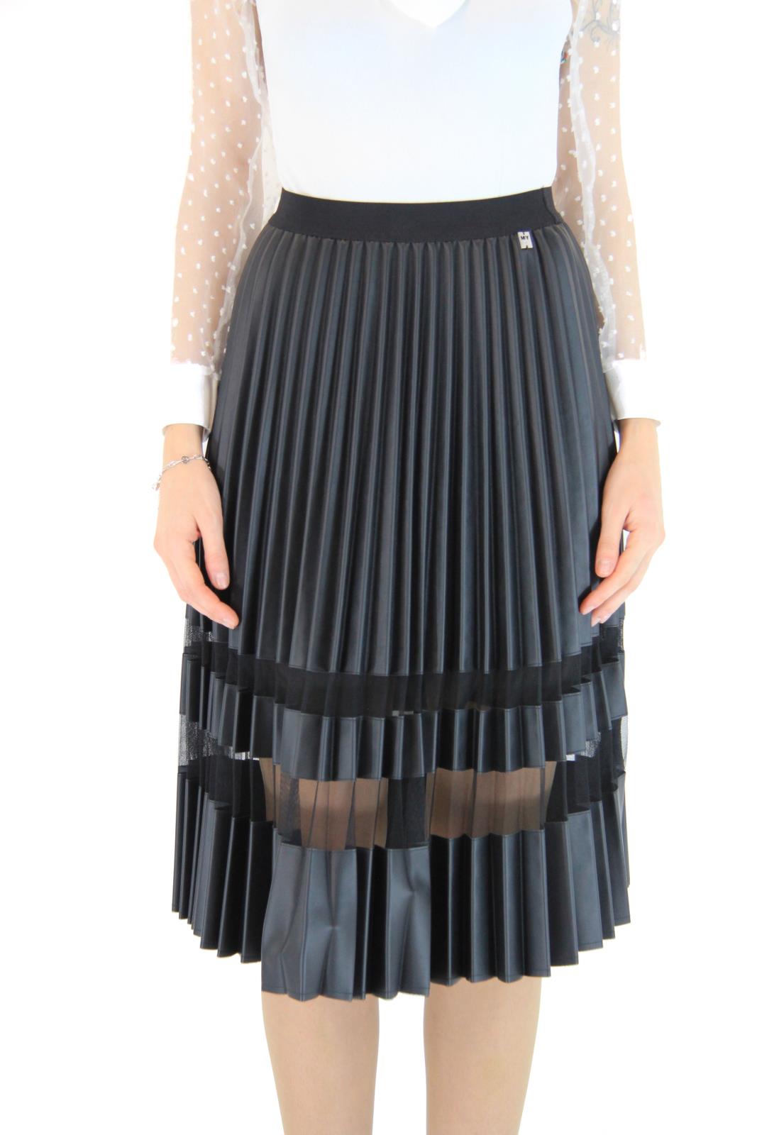 TWIN SET 72CN Gonna Plissettata