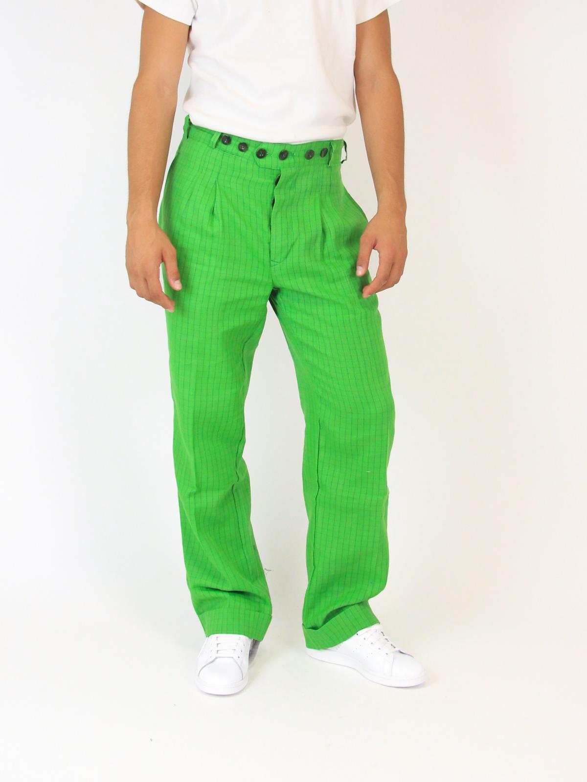 RINOMATA SARTORIA GIGOLE SWING PANT VERDE