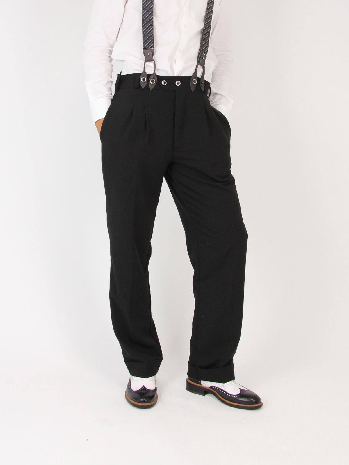 RINOMATA SARTORIA GIGOLE SWING PANT NERO