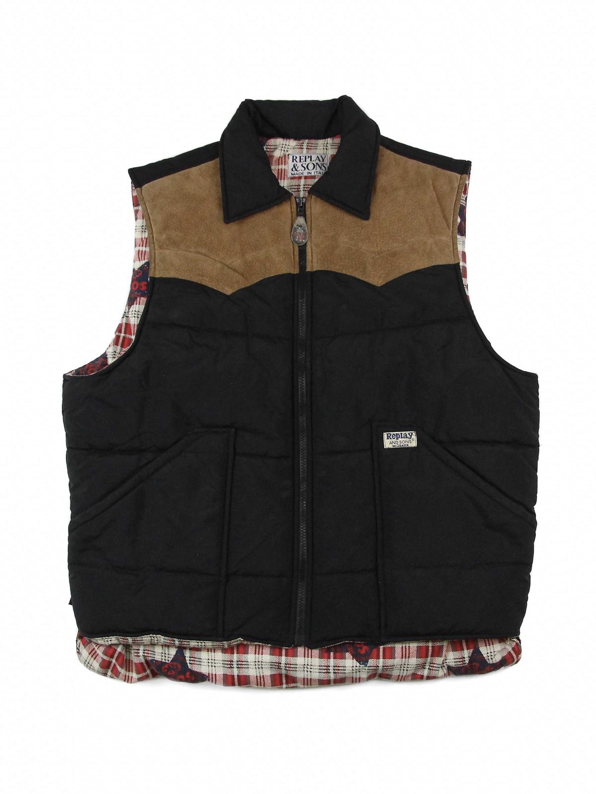 REPLAY RPL-Bicolour Vest Jacket
