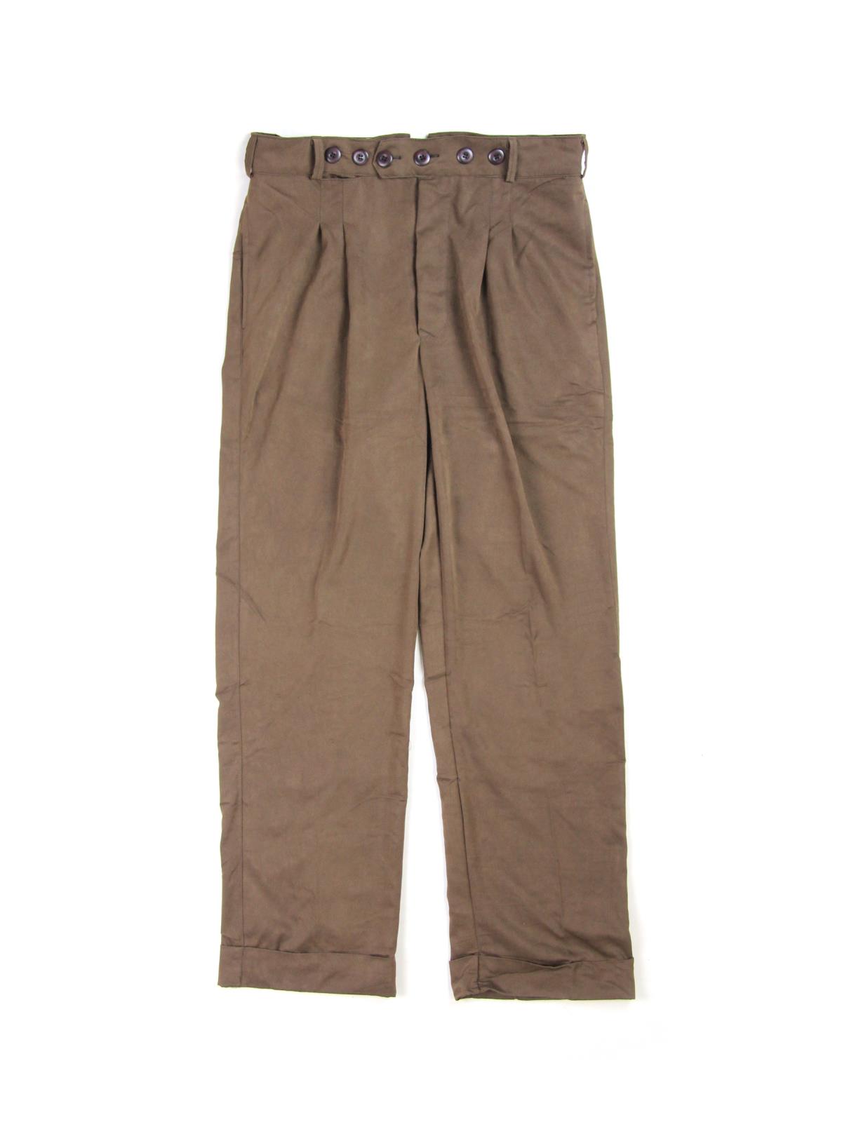 RINOMATA SARTORIA GIGOLE SWING PANT BROWN