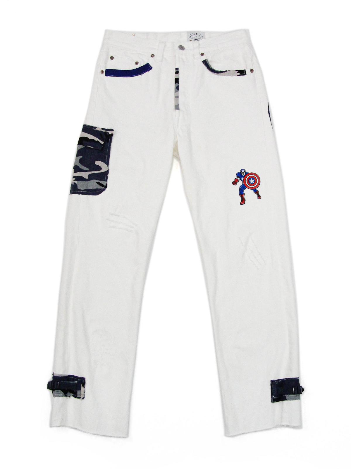 GIGOLÈ RELAB RLB-WHT-JEANS