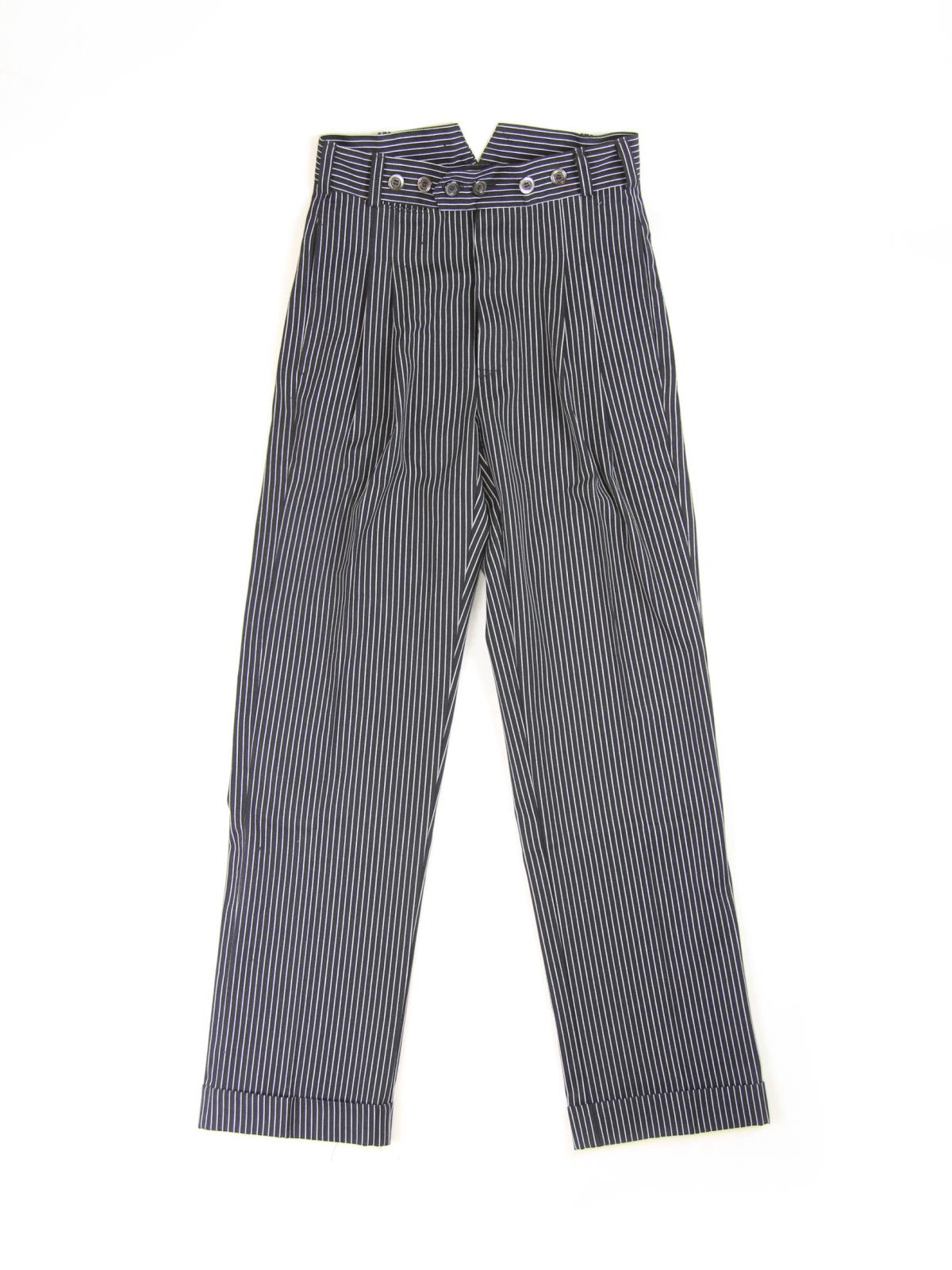 RINOMATA SARTORIA GIGOLE SWING PANT BLK/WHT