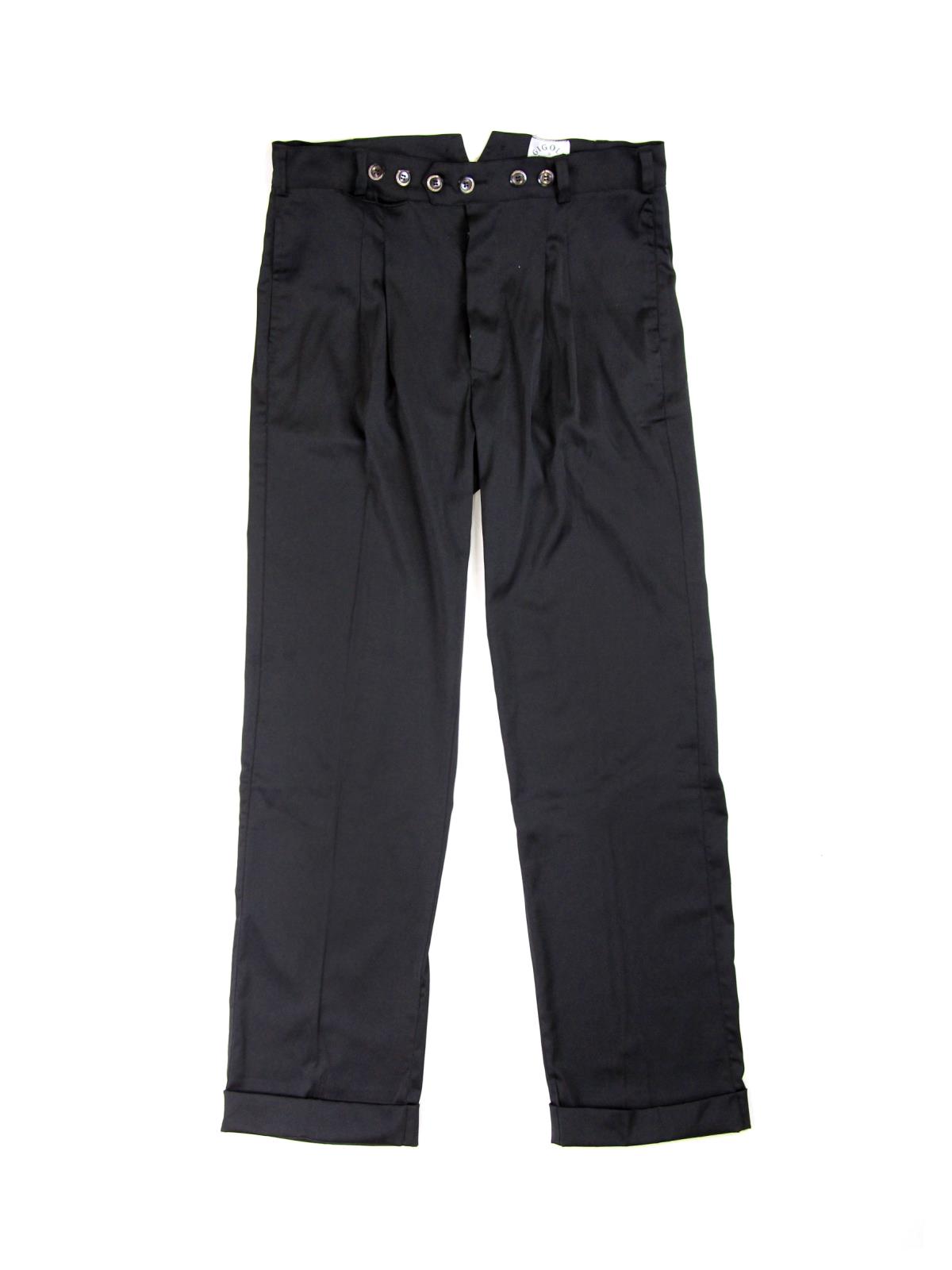RINOMATA SARTORIA GIGOLE SWING PANT BLK L