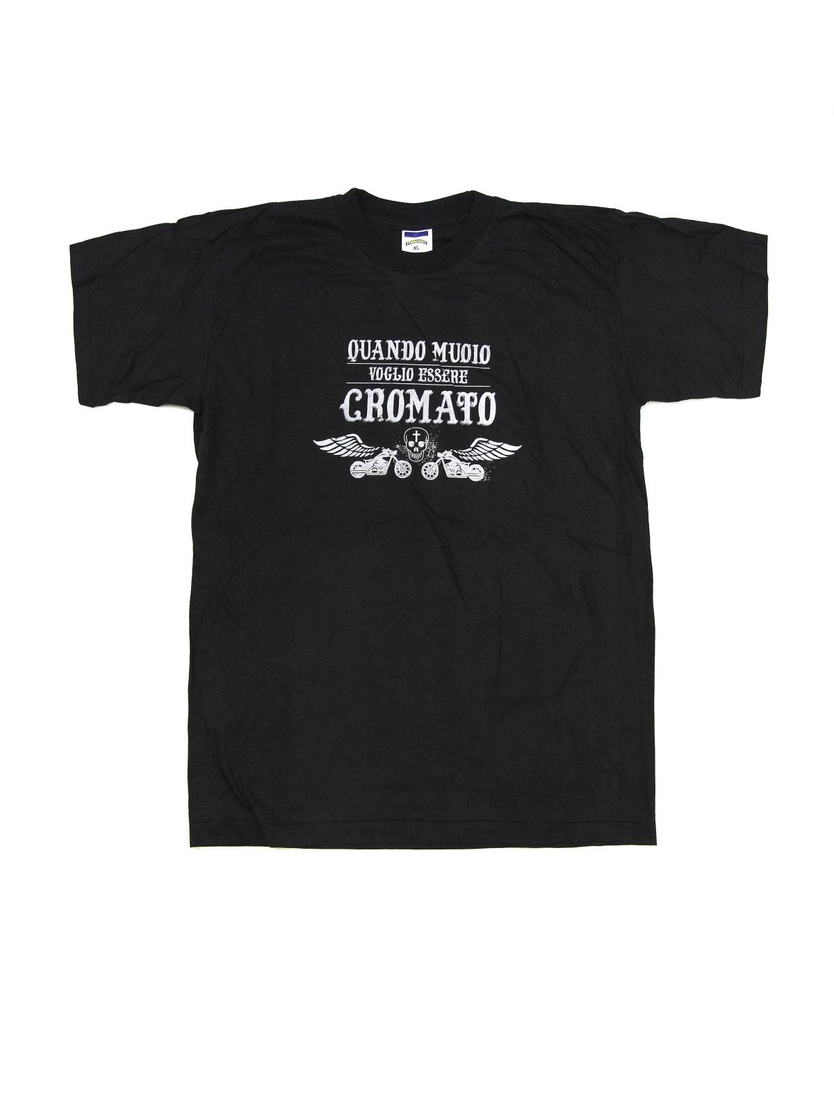 GIGOLÈ ARCHIVE CROMATO-BLACK-TEE