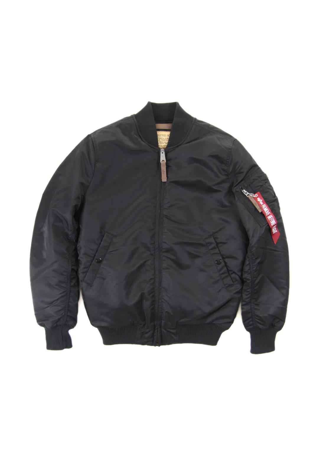 ALPHA INDUSTRIES MA-1 LONG BOMBER JACKET 168100