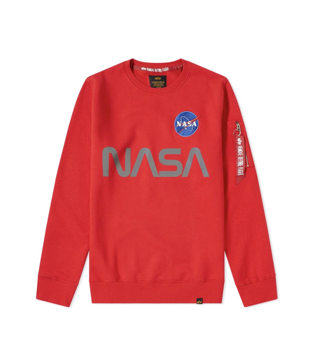 ALPHA INDUSTRIES NASA REFLECTIVE SWEATER 178309