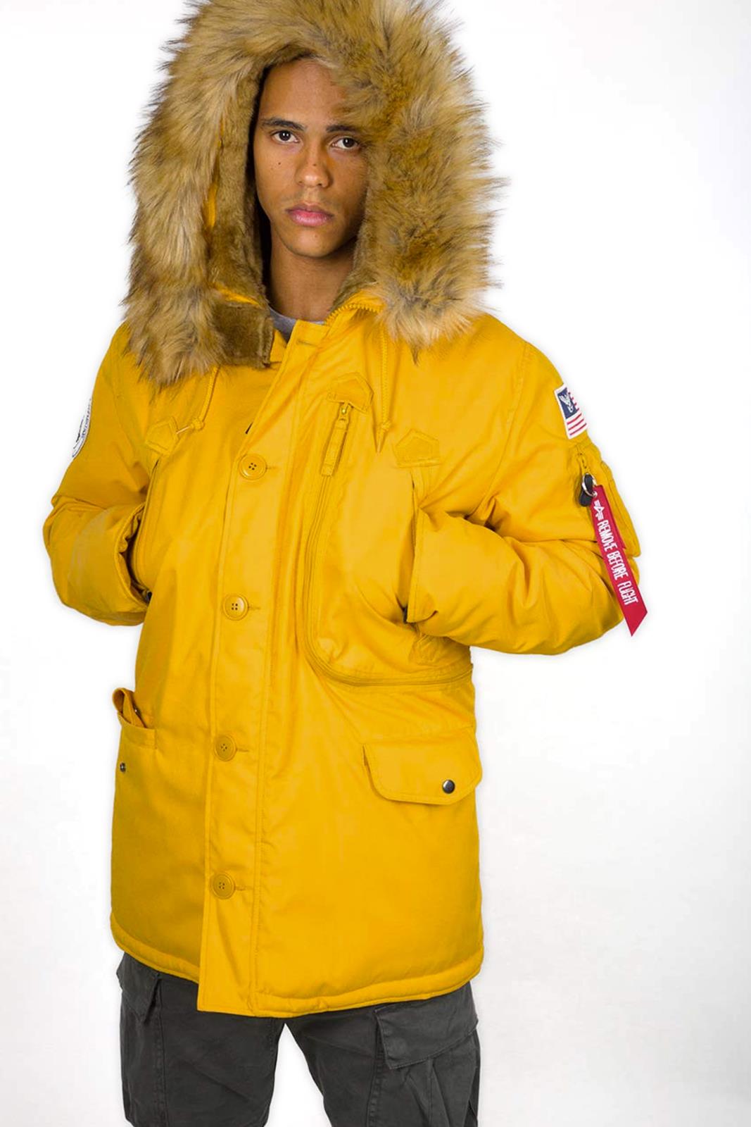 ALPHA INDUSTRIES POLAR JACKET PARKA 123144