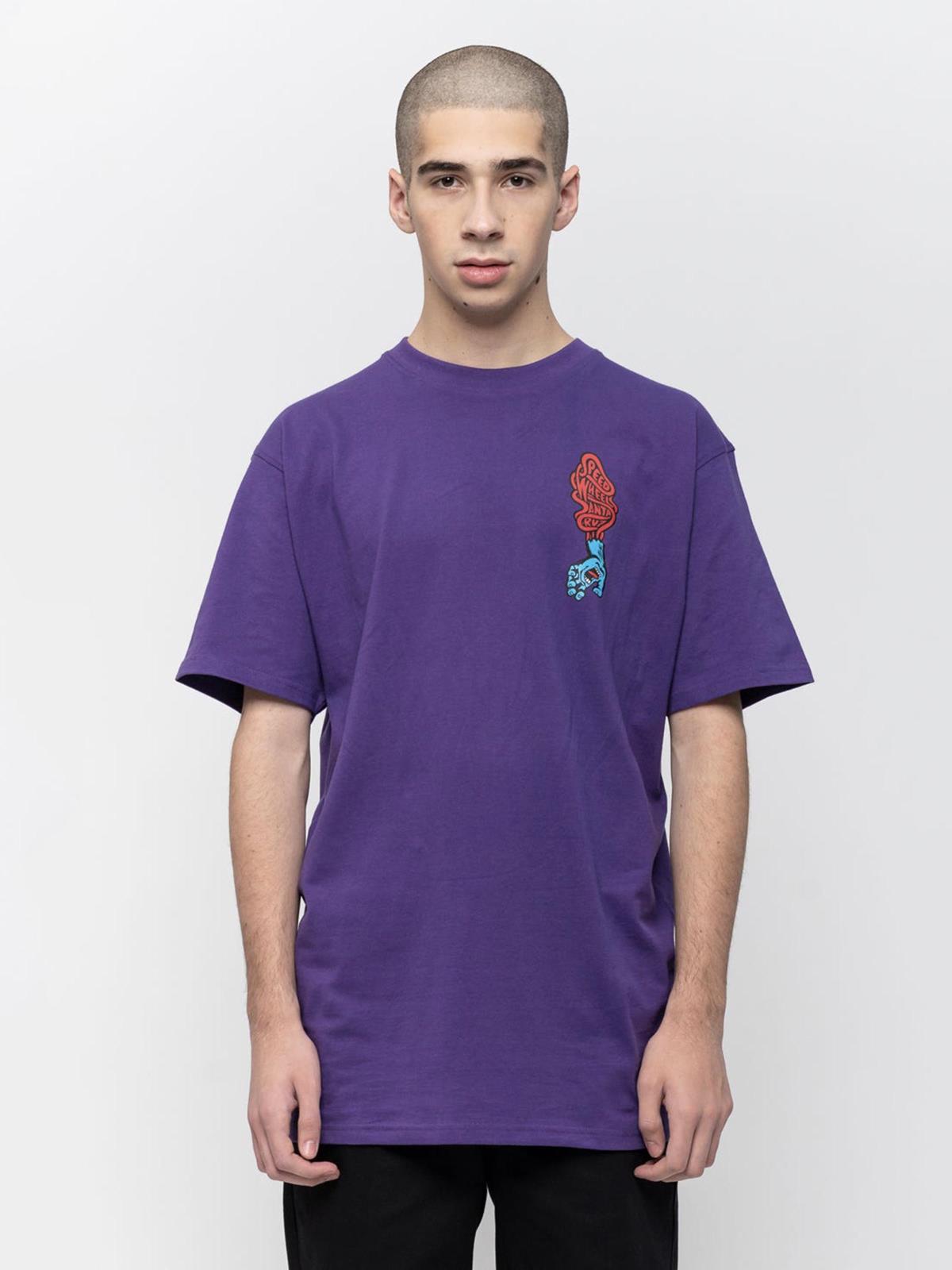 SANTACRUZ SCREAMINGHANDSCREAMT-SHIRT