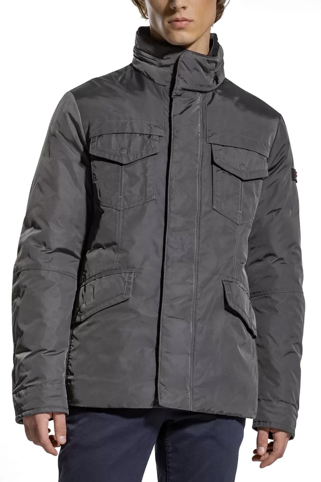 PEUTEREY Field jacket in technical oxford fabric