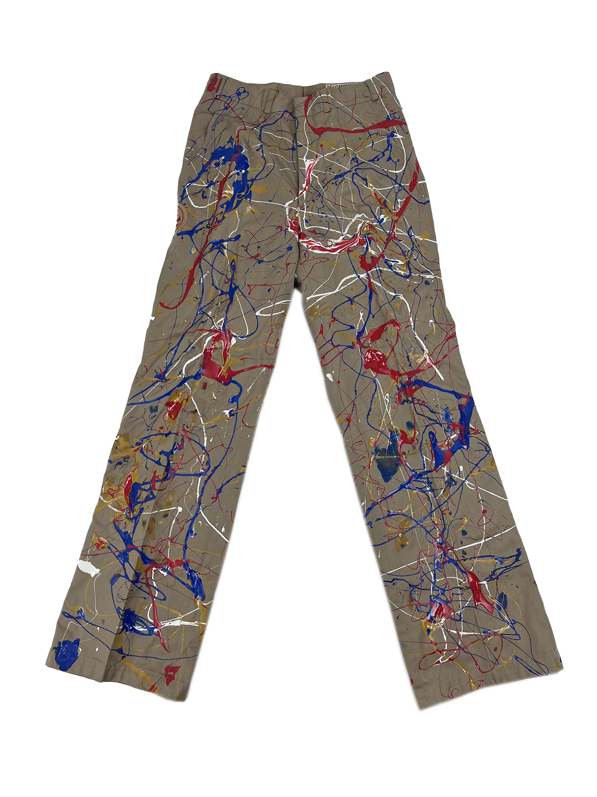 GIGOLÈ RELAB Jackson 38 pantaloni con dripping