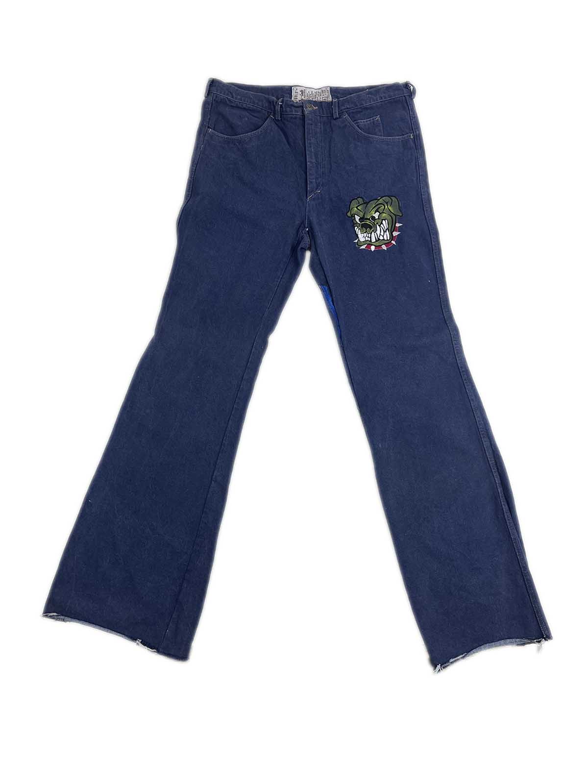 GIGOLÈ RELAB Yellow Bulldog 3 Flares Jeans
