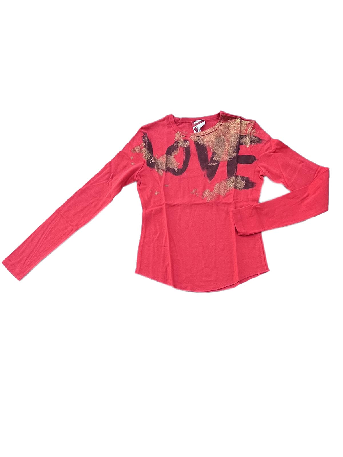 FORNARINA Hate T-Shirt a manica lunga