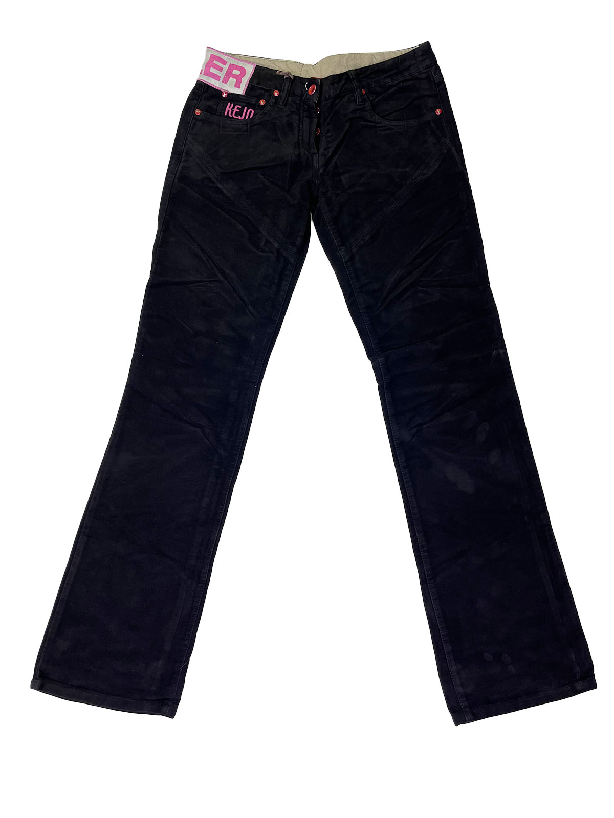 KEJO Velasco Jeans bianchi in flanella