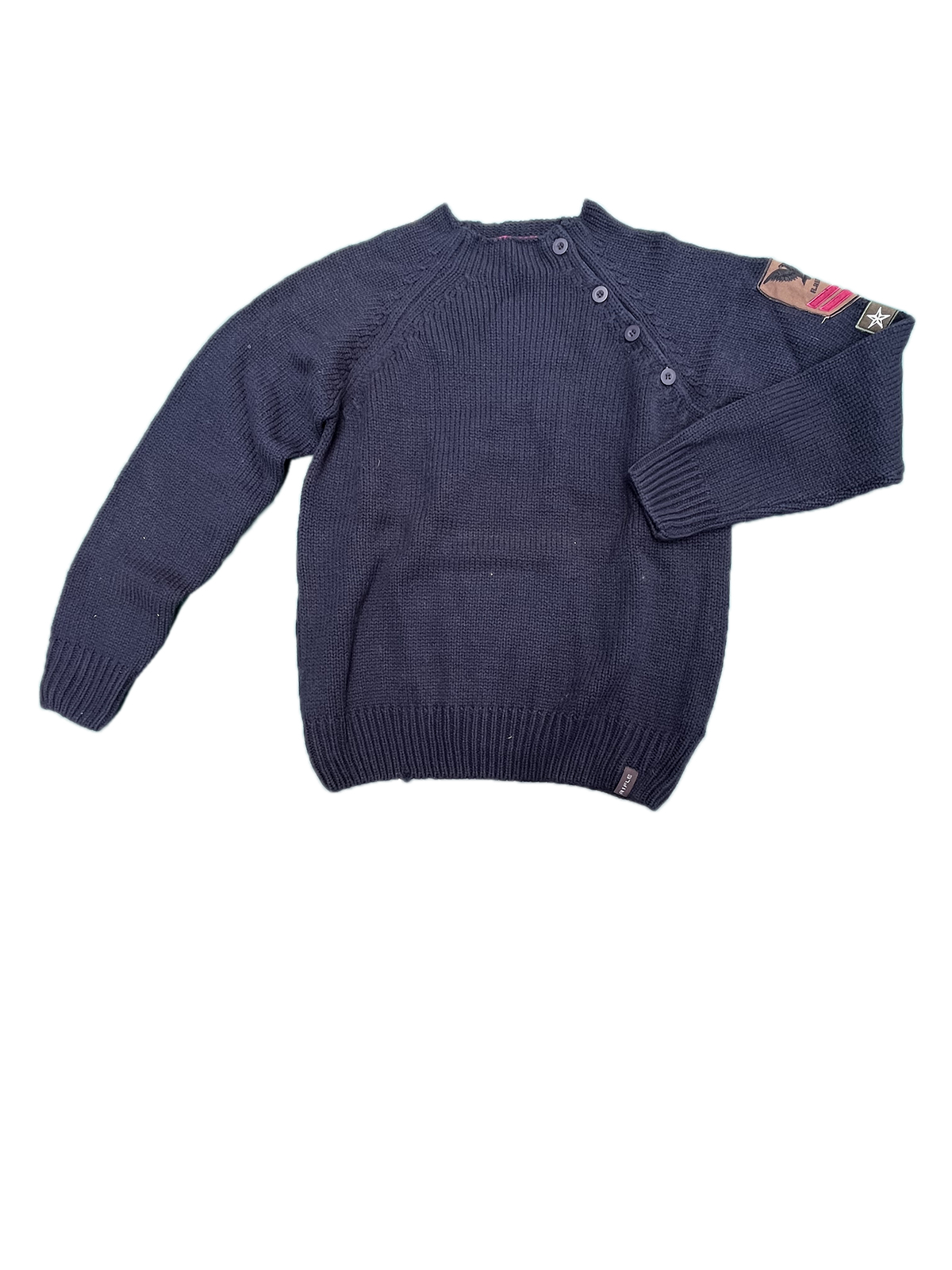 RIFLE PRAC02 Ribbed Sweater a Bit Military