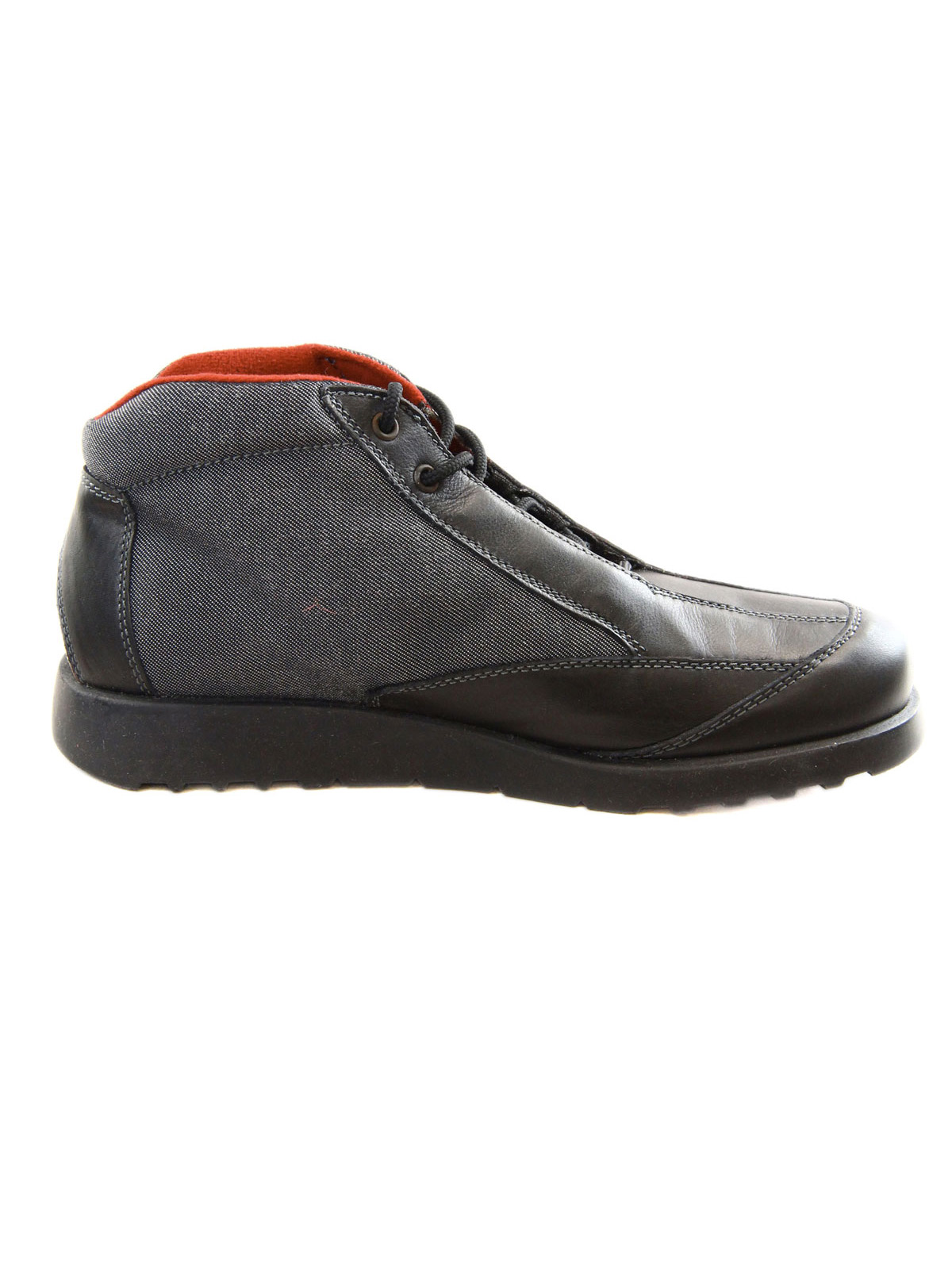 LEVI’S Engineered 2 Black Mid Sneakers