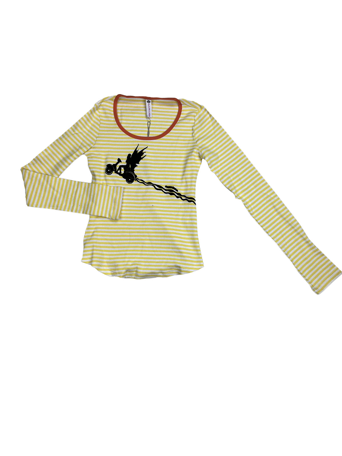 FORNARINA Kisha T-Shirt a righe manica lunga