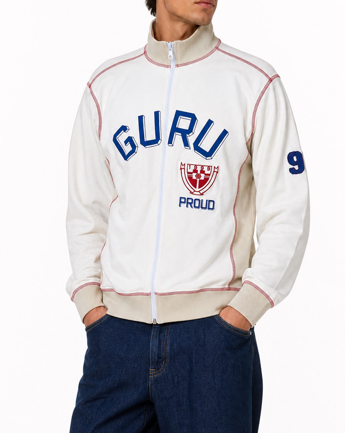 GURU 41GMFCL010 Felpa full zip