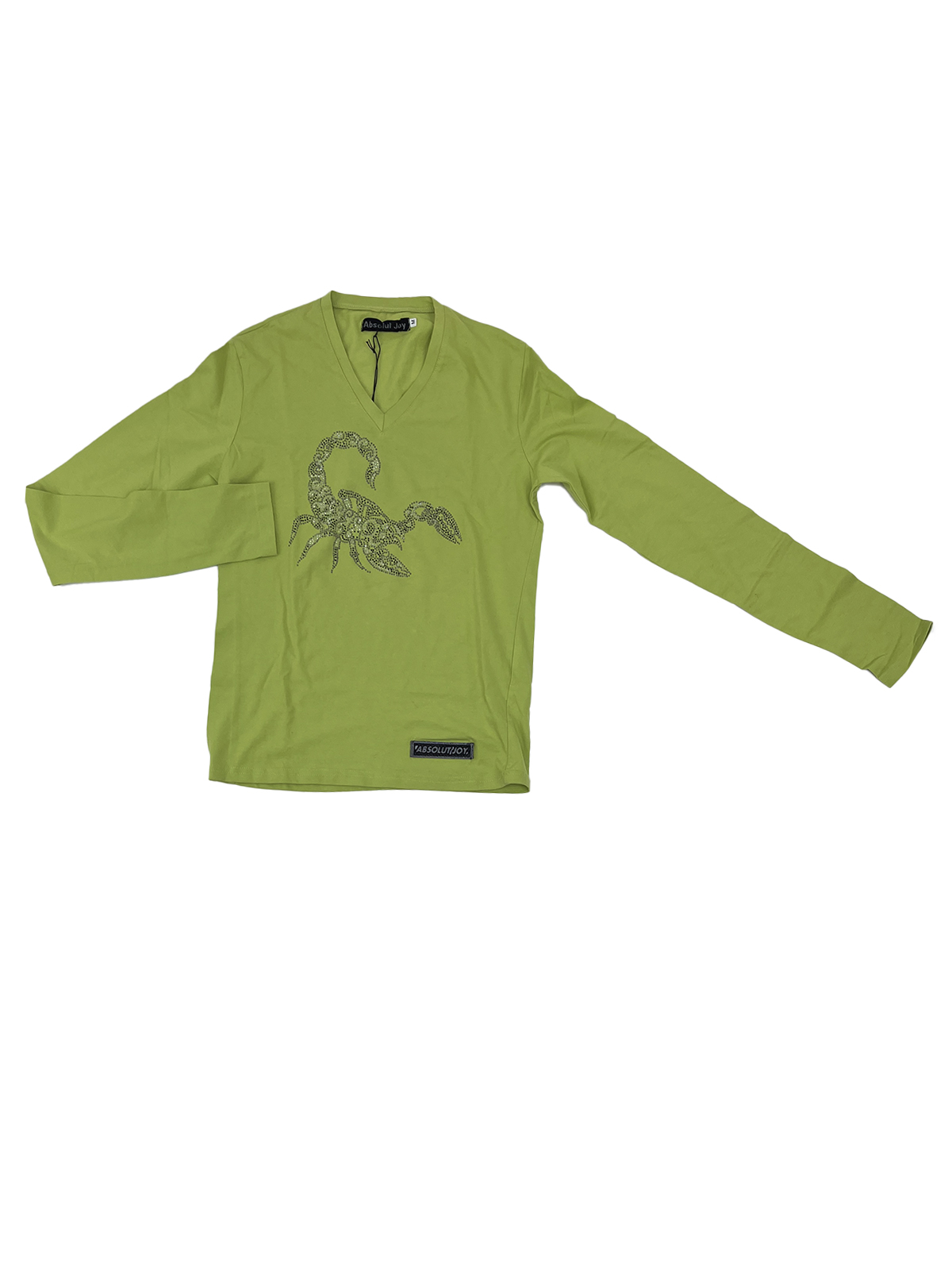 ABSOLUT JOY P536037 Scorpion T-Shirt a manica lunga