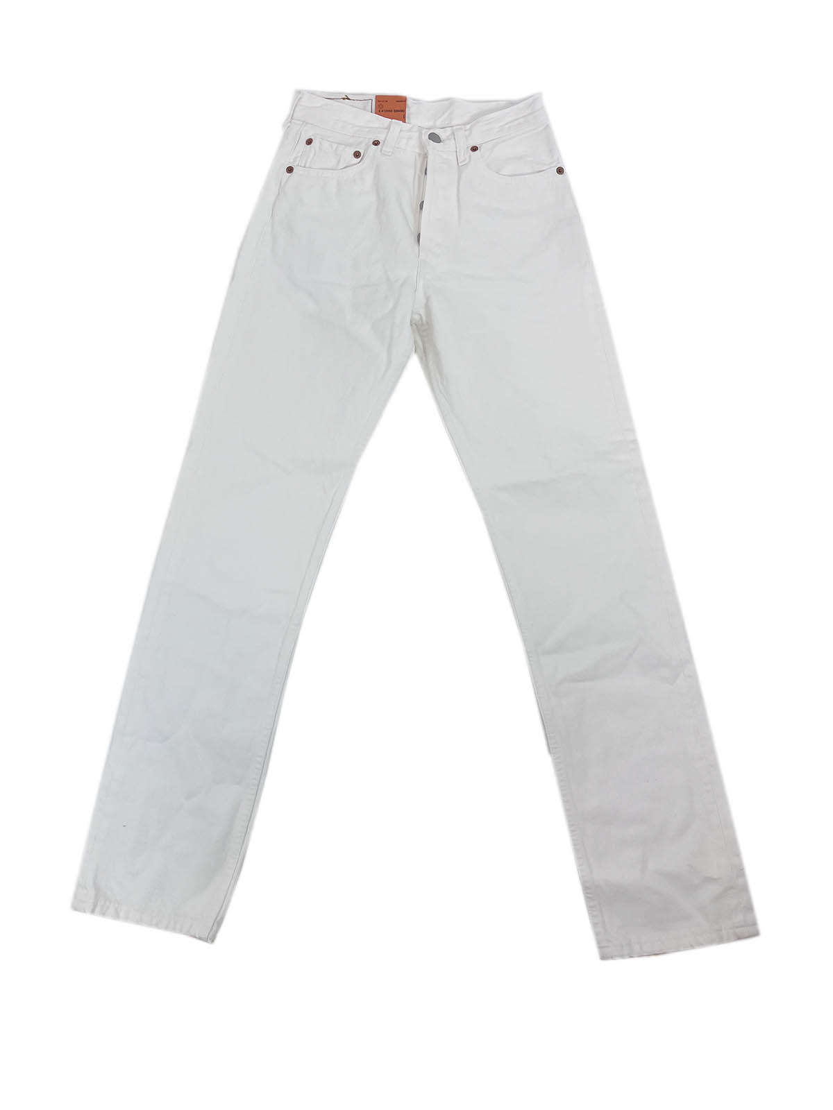 LEVI’S 501.01.50 White Dyed Jeans