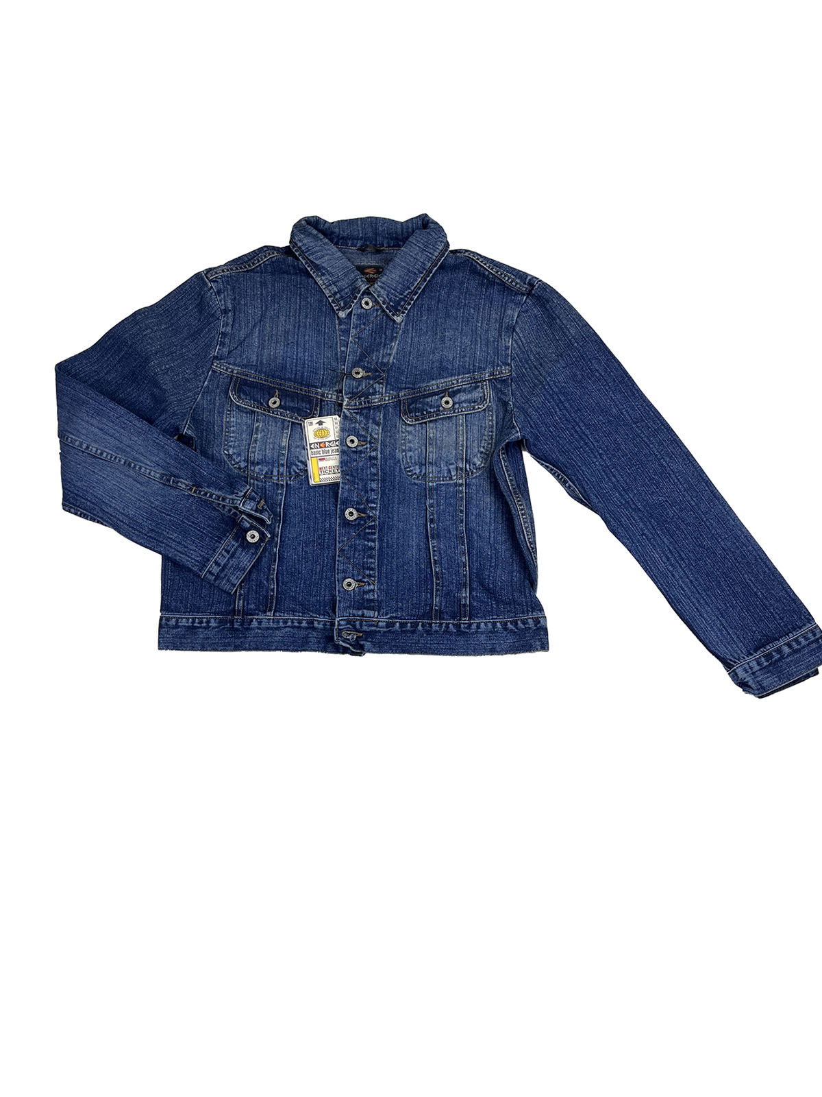 ENERGIE Slim Jacket giacca in denim rigato