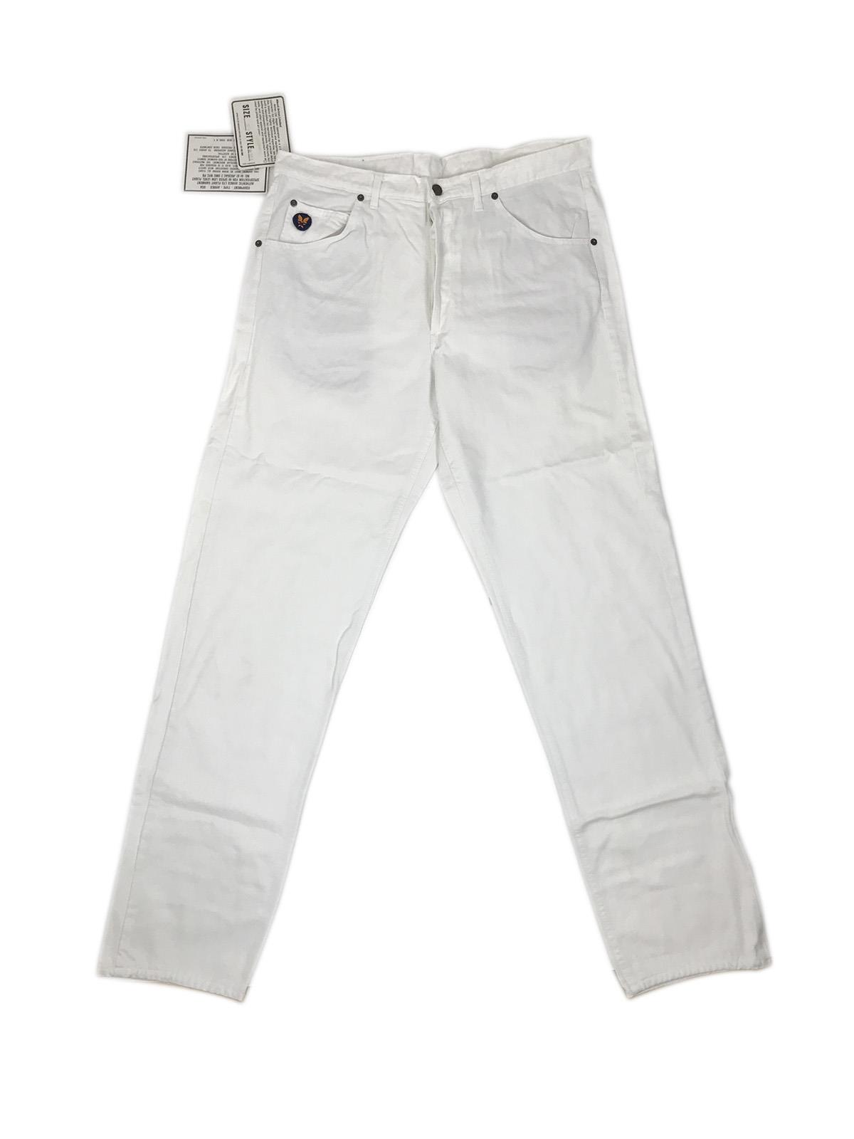 AVIREX W161 White Plush Jeans