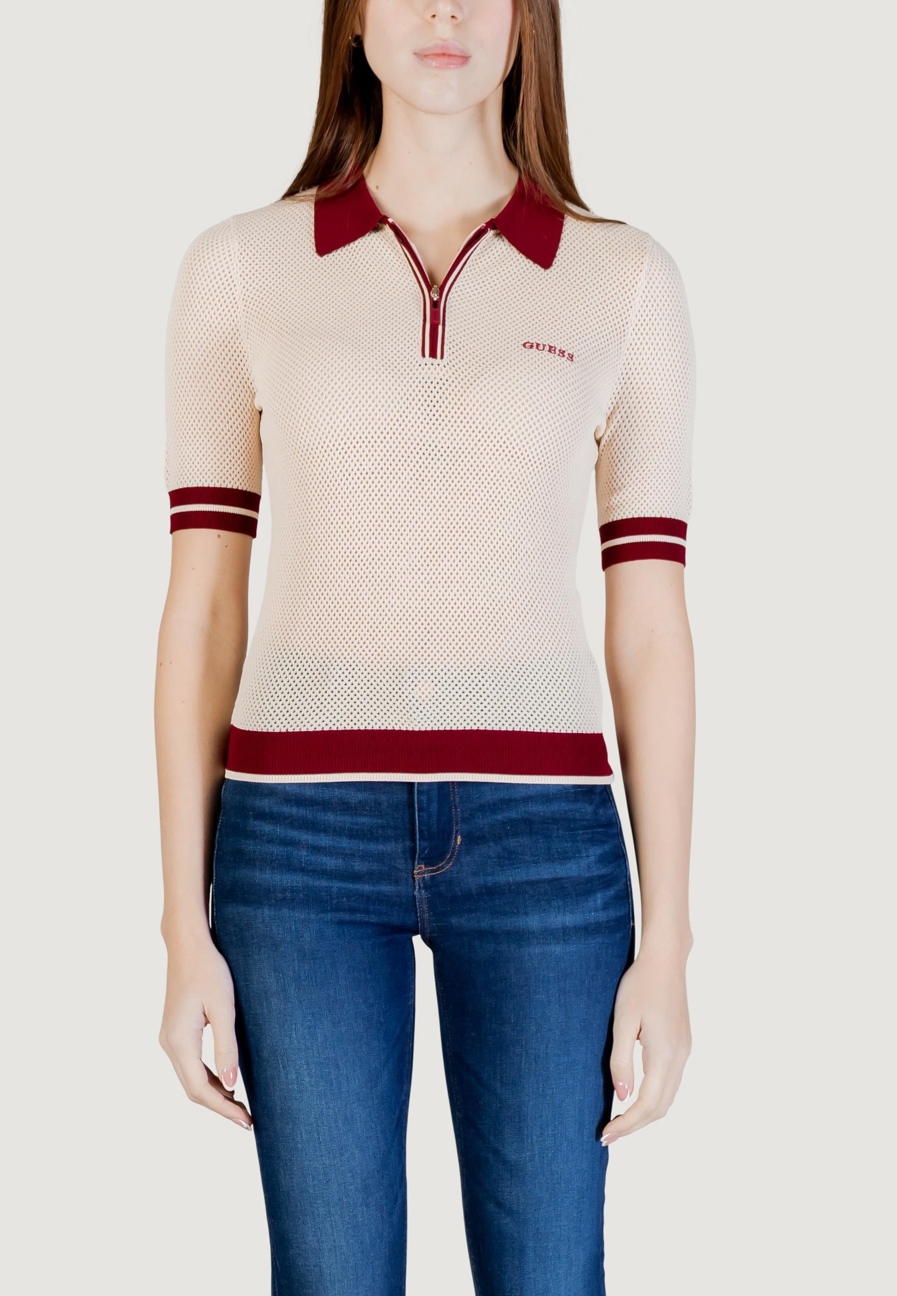 Guess Gabry Ss Cropped Pol V6gr04 Z0725