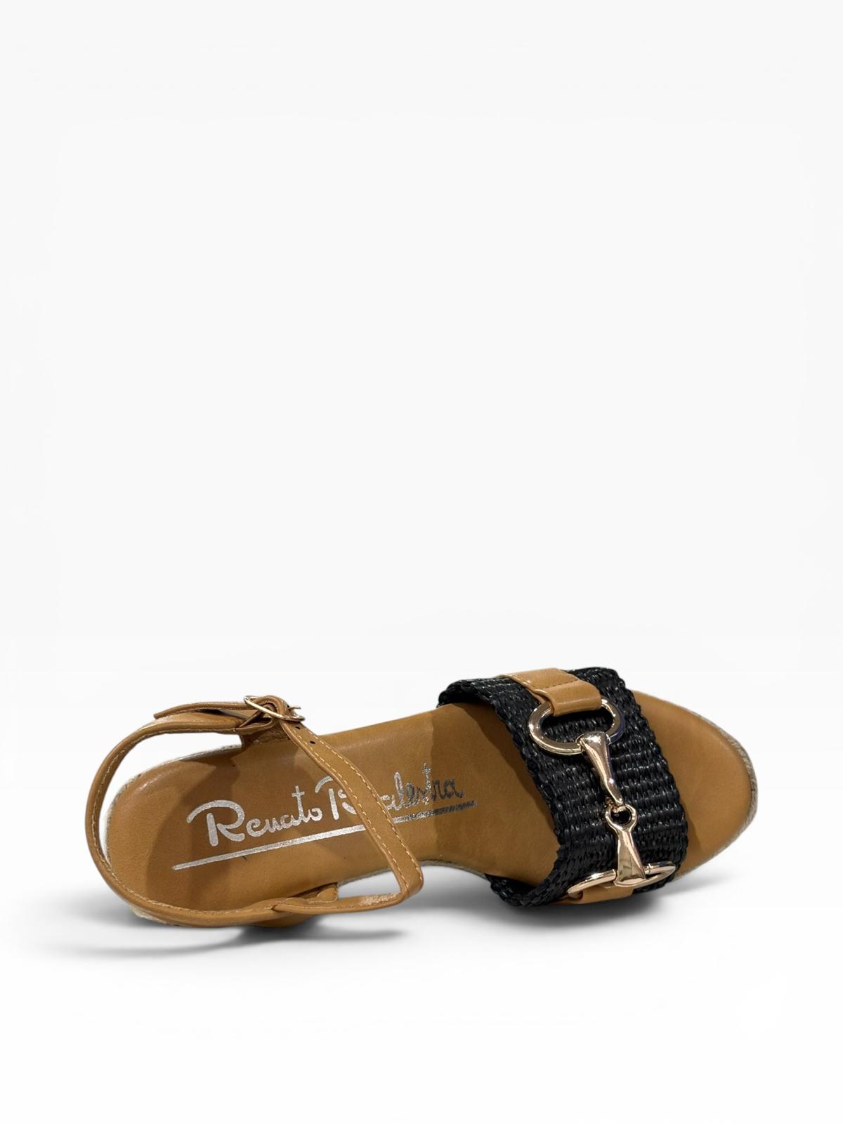 Renato Balestra Sandali Con Zeppa Ou005