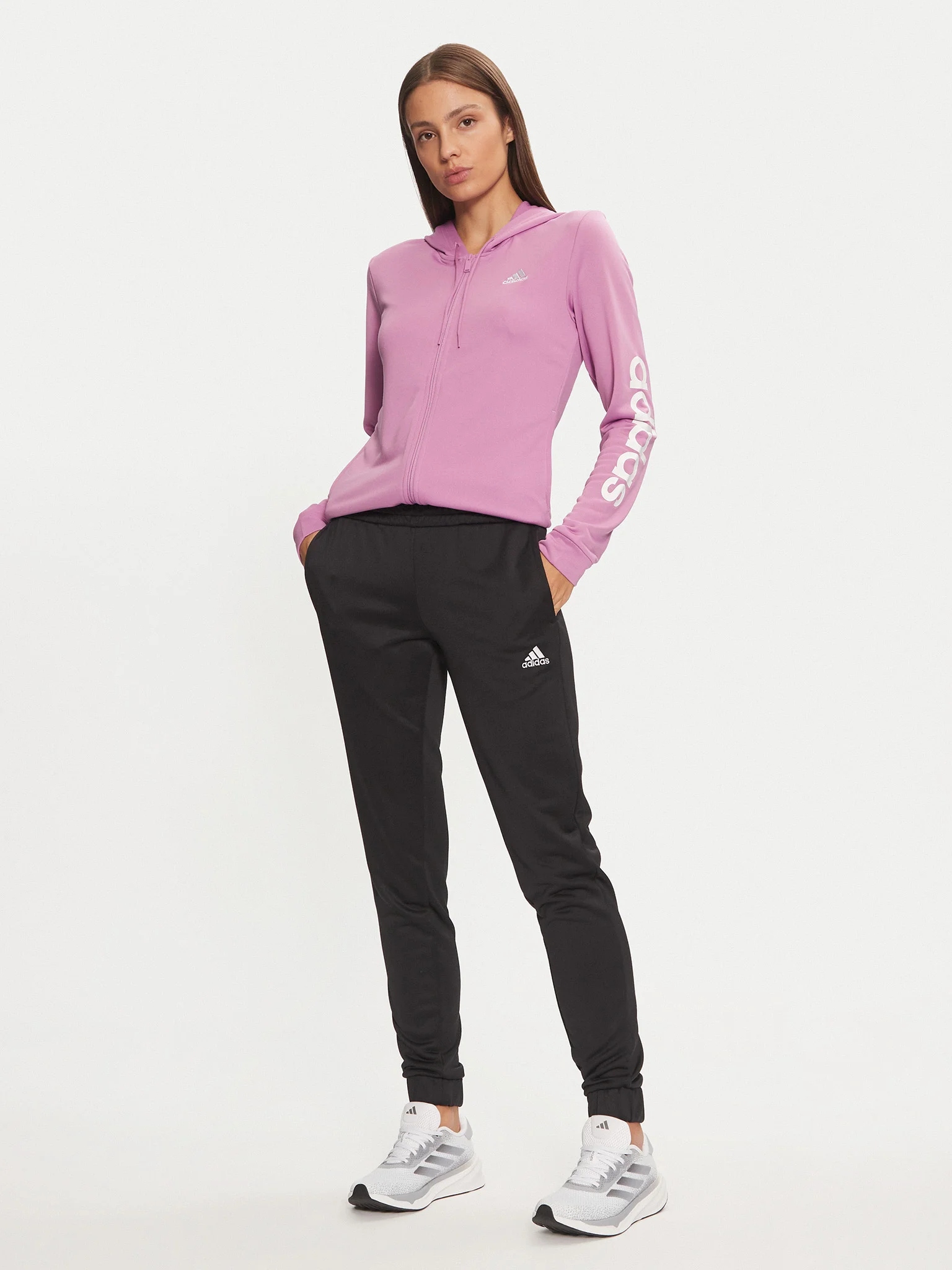 Adidas Tuta Sportiva W Linear Ts