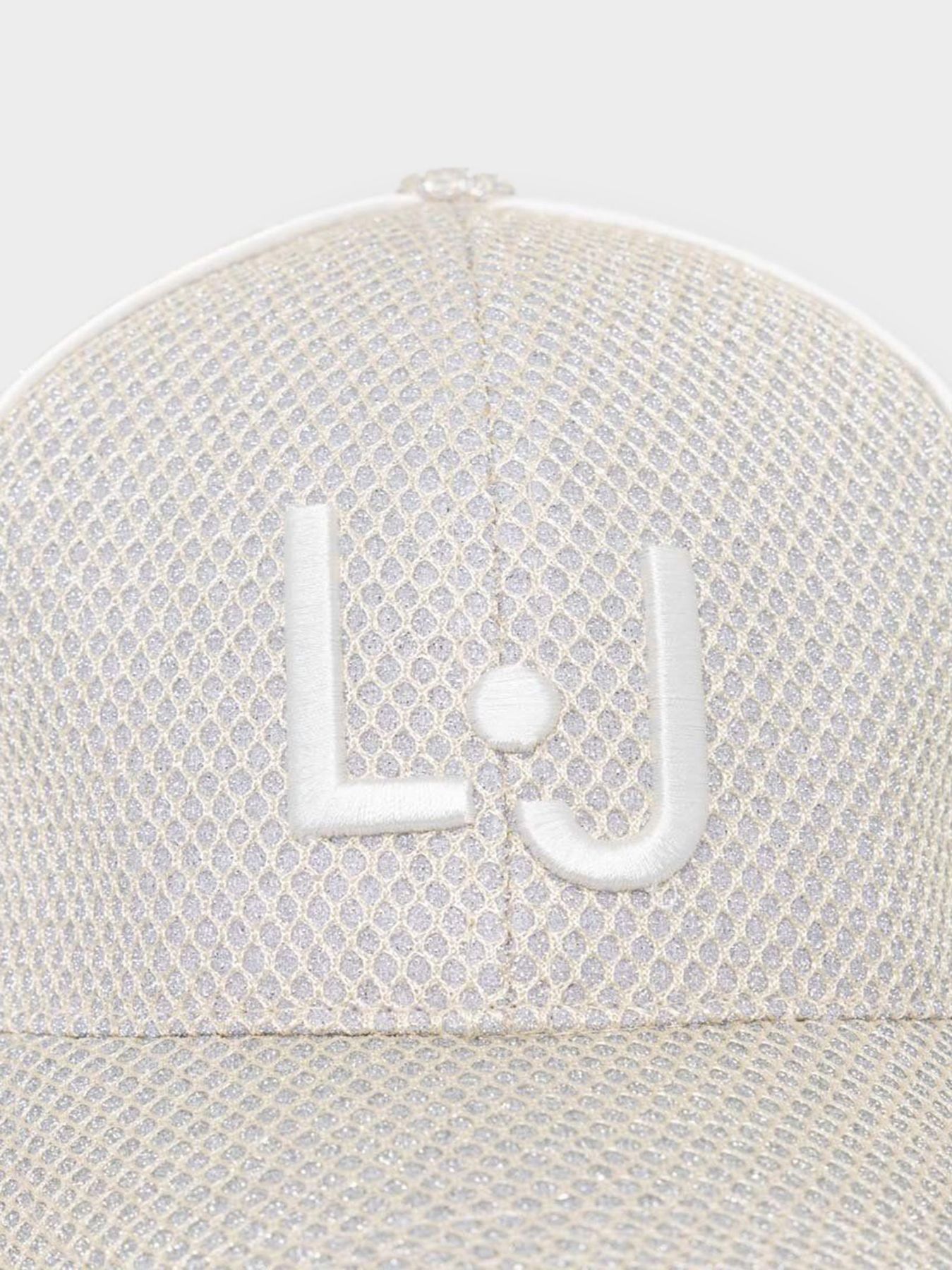 LIU JO Cappello Baseball In Raso Jacquard TA4267 | Logo LJ Ricamato | Composizione 60%PL 40%PA - 4