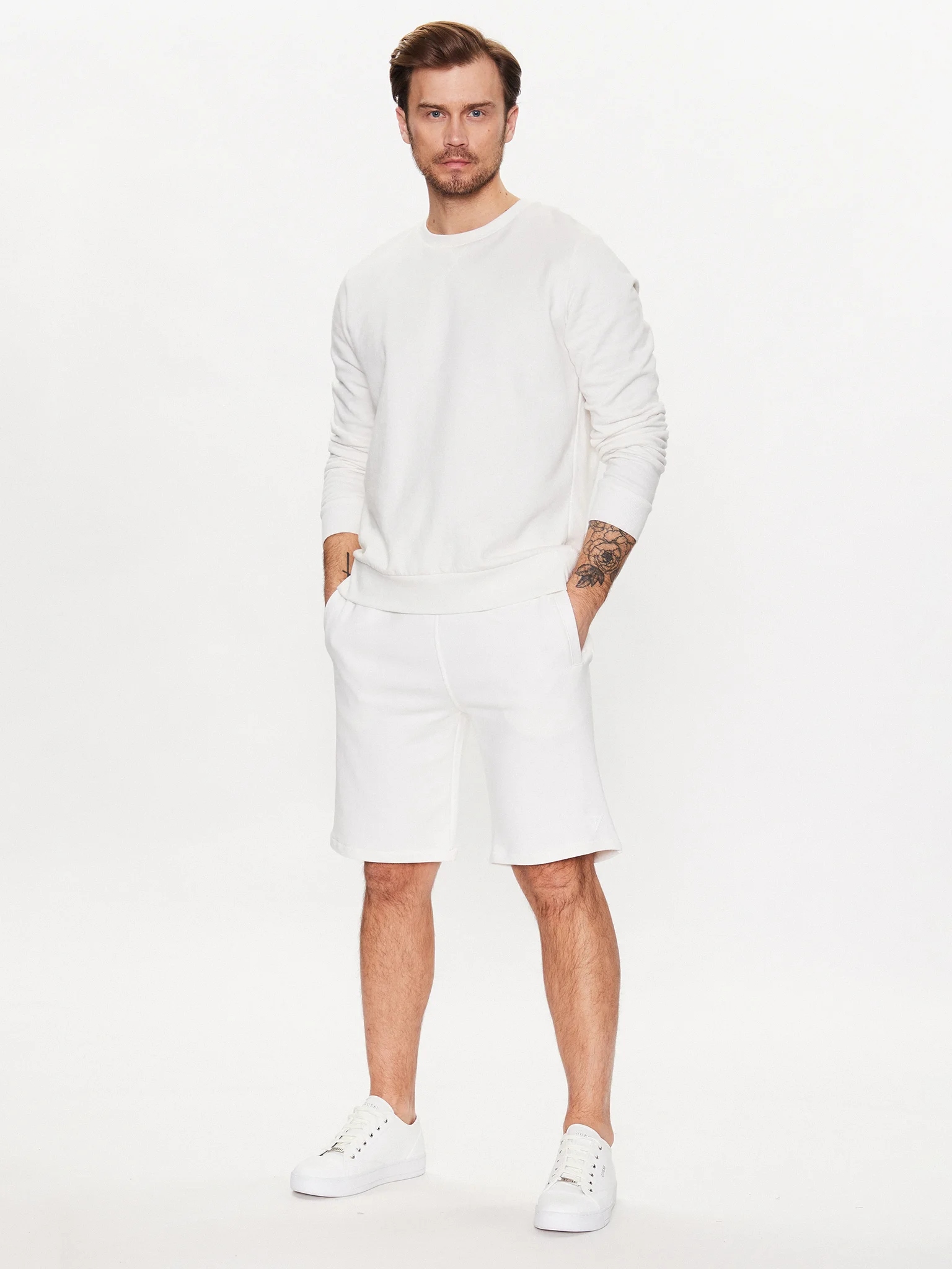 Guess Pantaloncini Sportivi Z2yd04 Kaij1