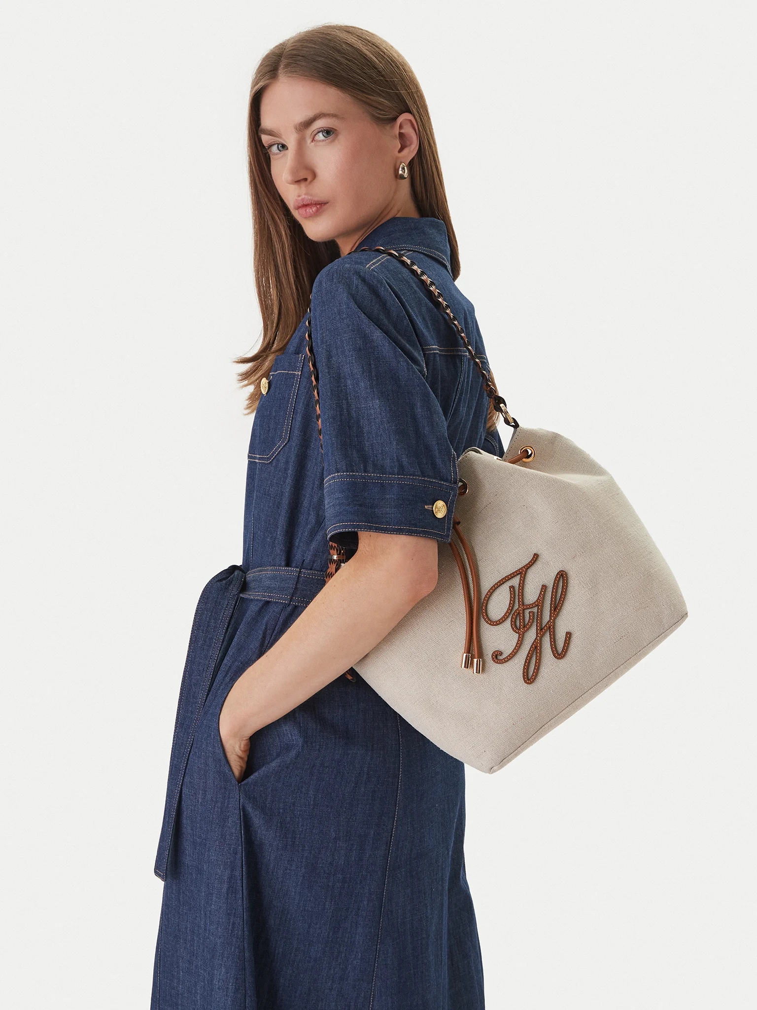 Tommy Hilfiger Borsa A Secchiello Aw0aw18631