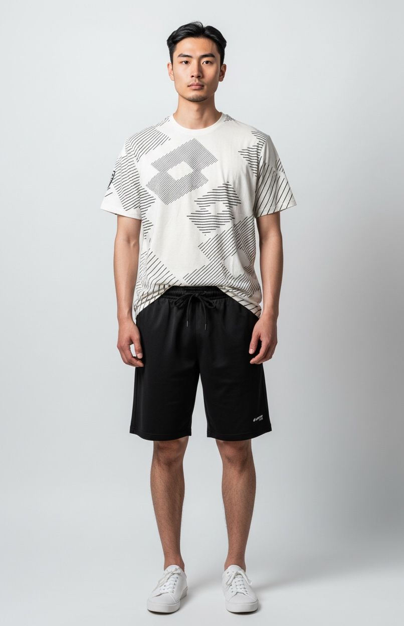 Lotto T-shirt E Pantaloncini Lo61s45m