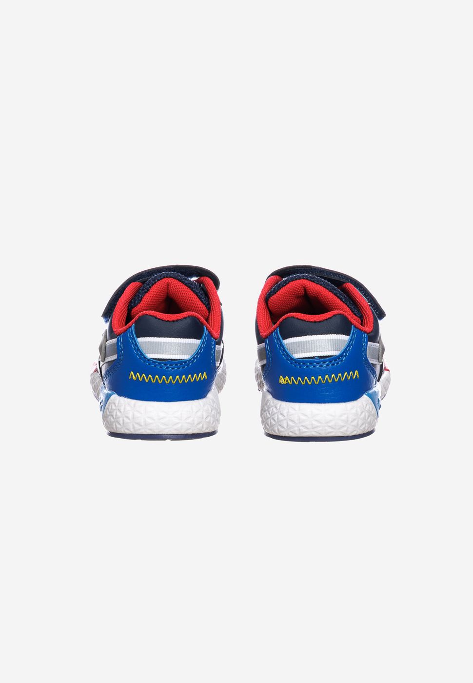 Acquista Scarpa bambino alta pelle blu con strappo Primigi su
